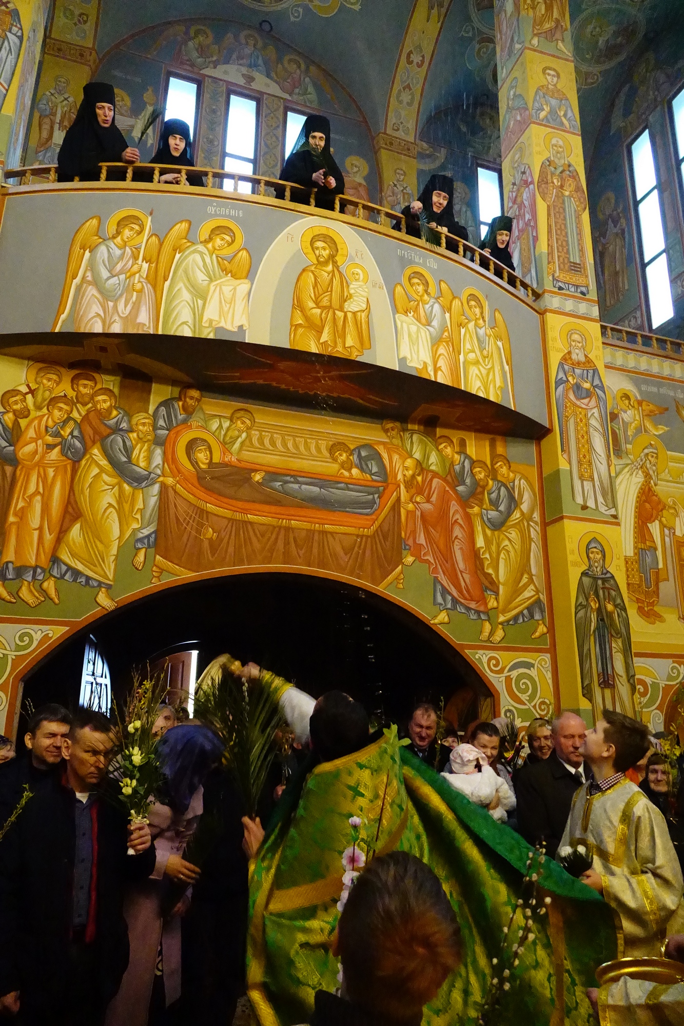 Palm Sunday in Zwierki Convent