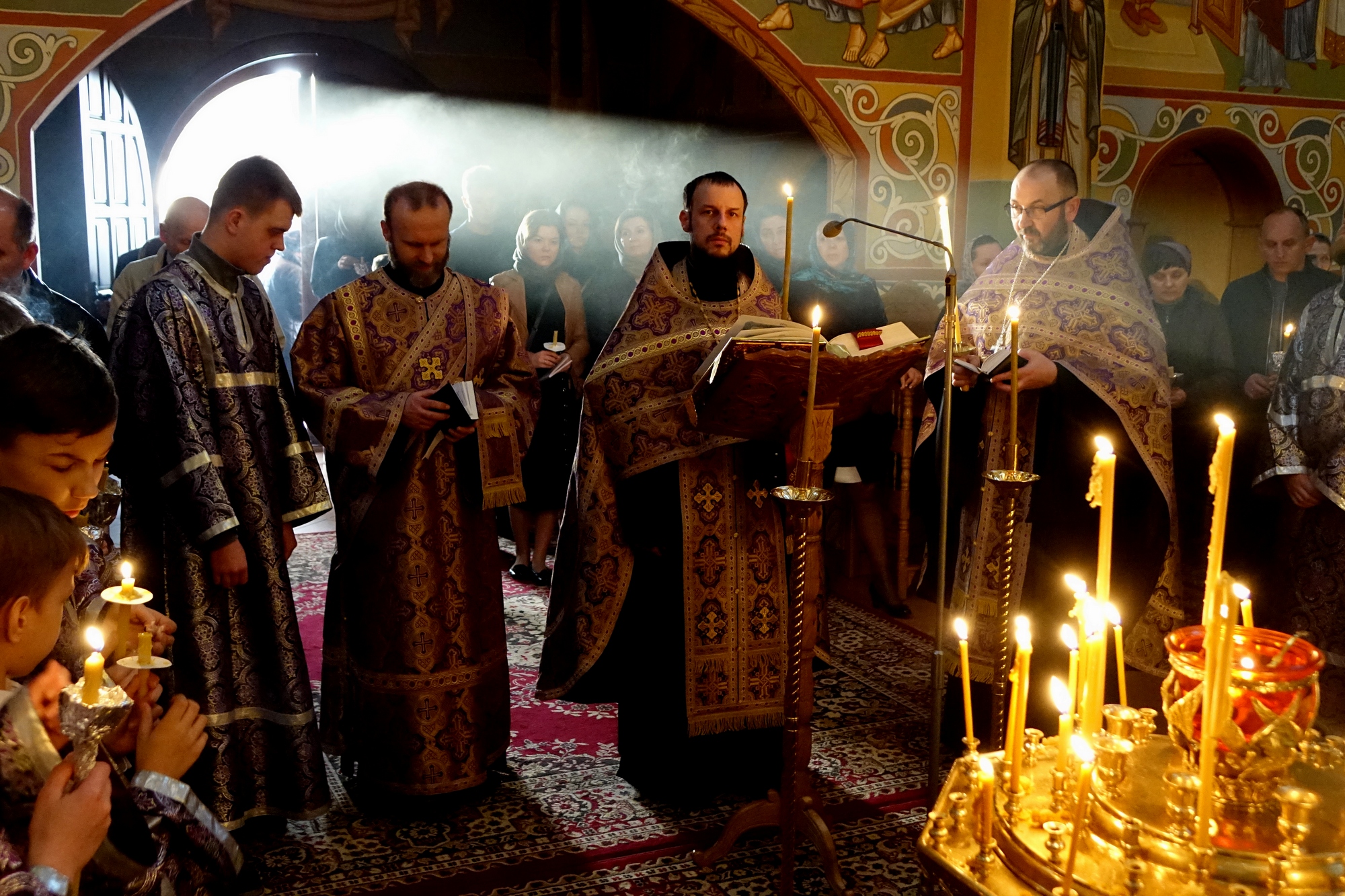 Reading of Twelve Gospels in Zwierki Convent