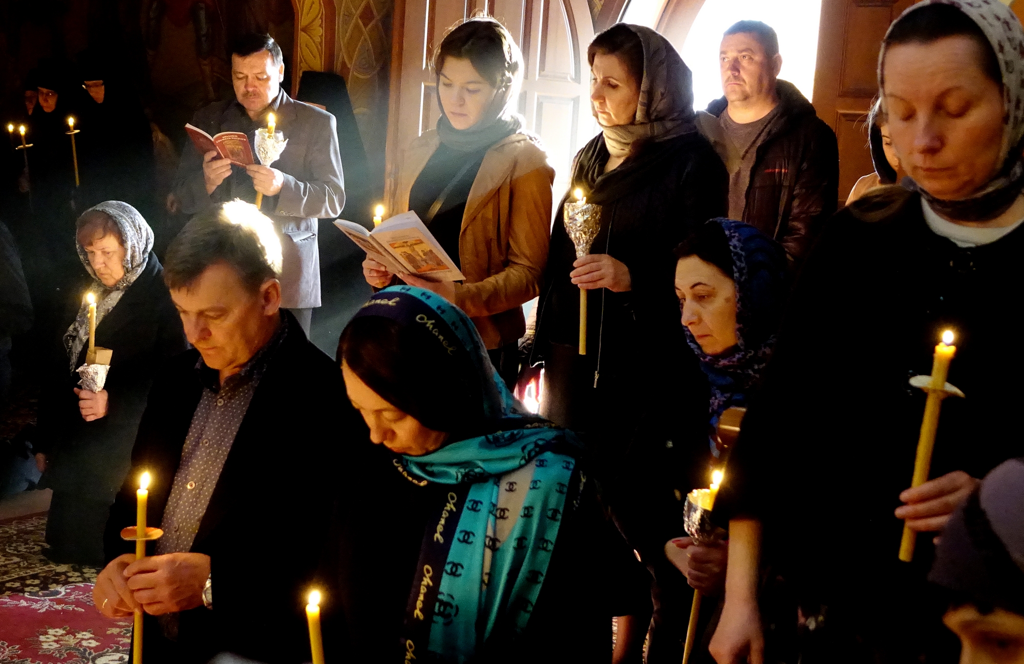 Reading of Twelve Gospels in Zwierki Convent