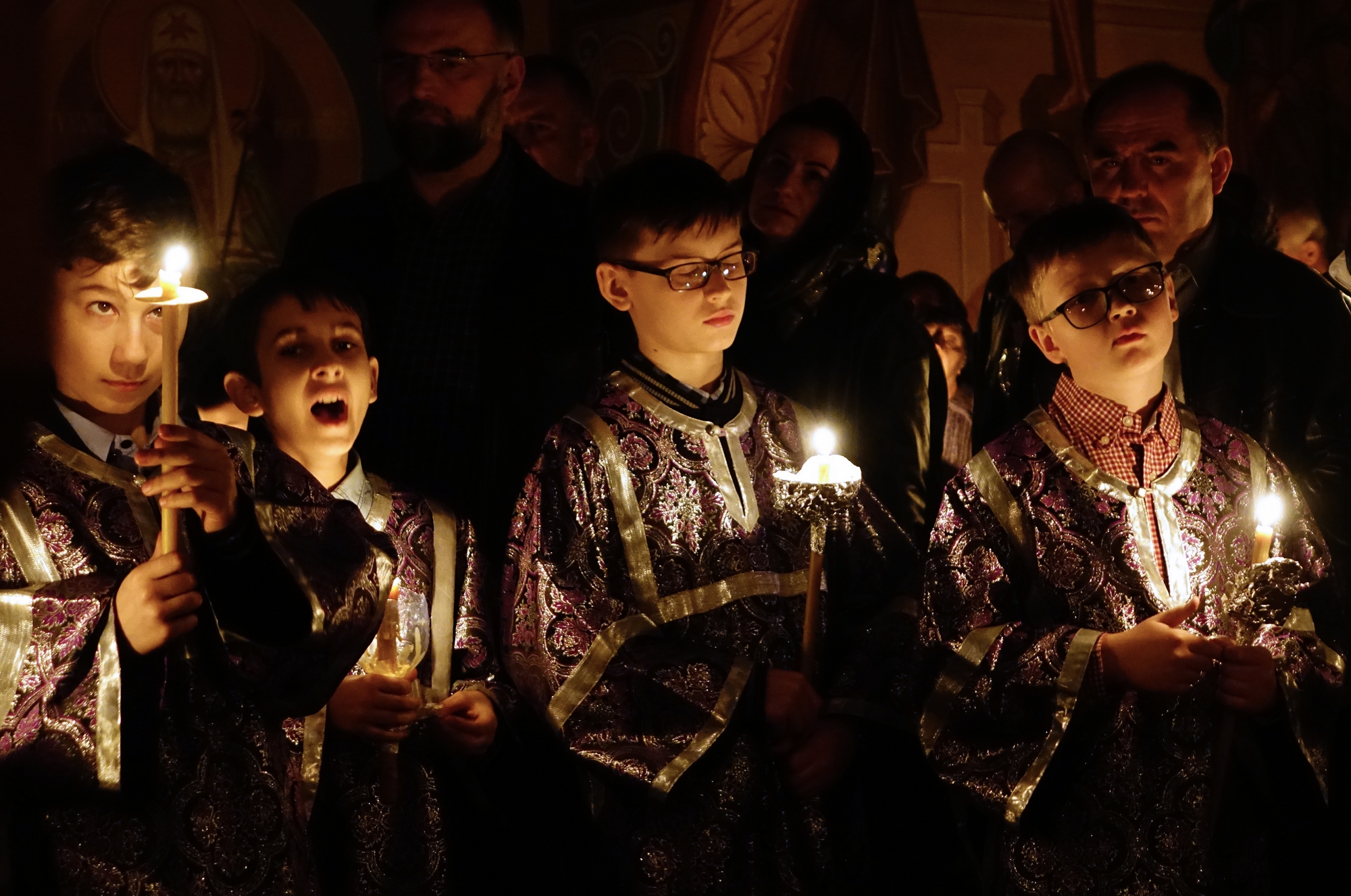 Reading of Twelve Gospels in Zwierki Convent