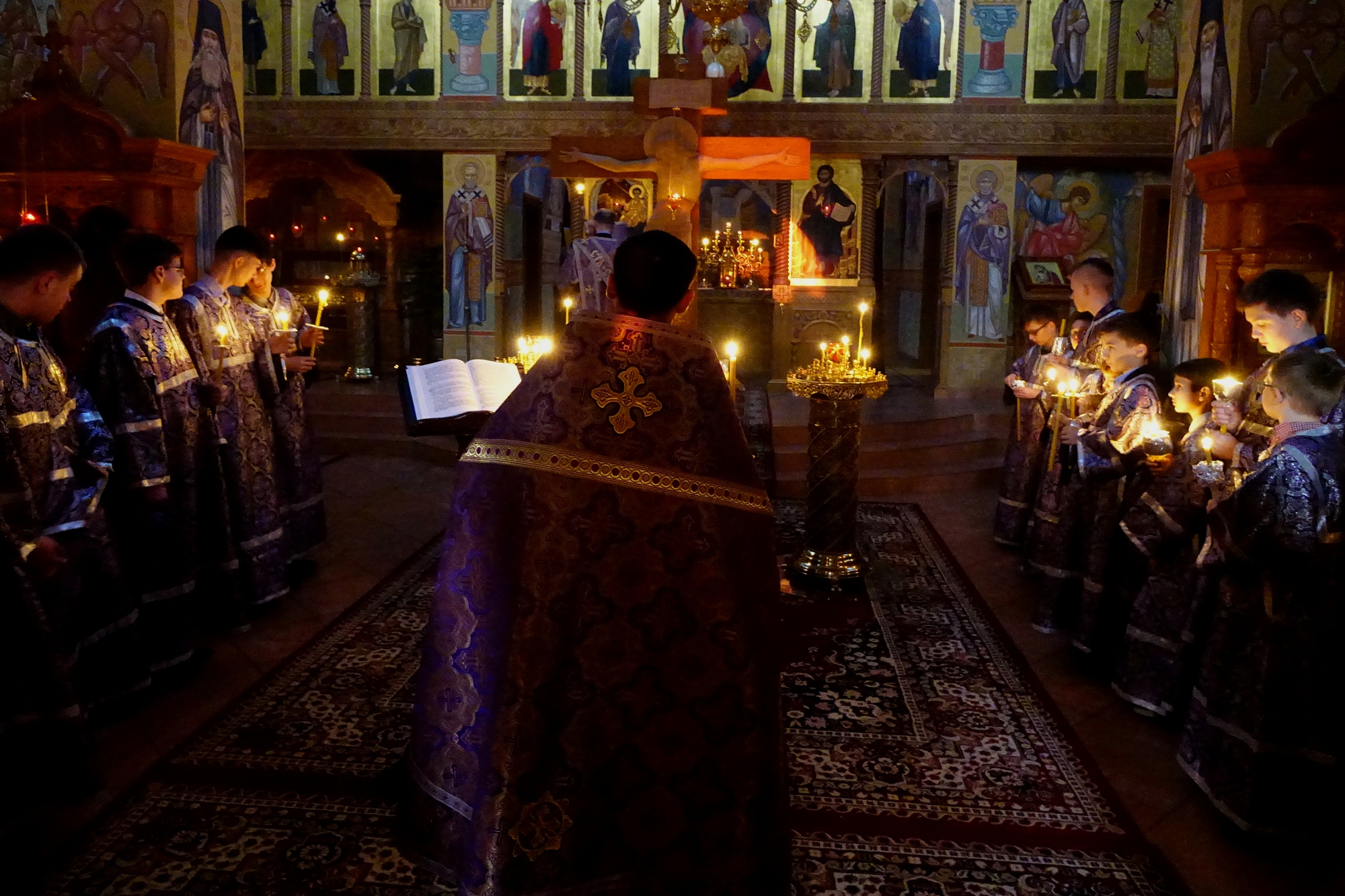 Reading of Twelve Gospels in Zwierki Convent