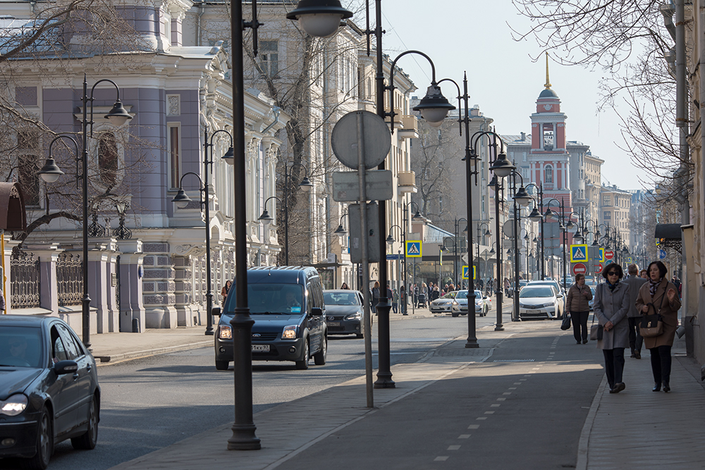 Московские виды. Климентовский переулок