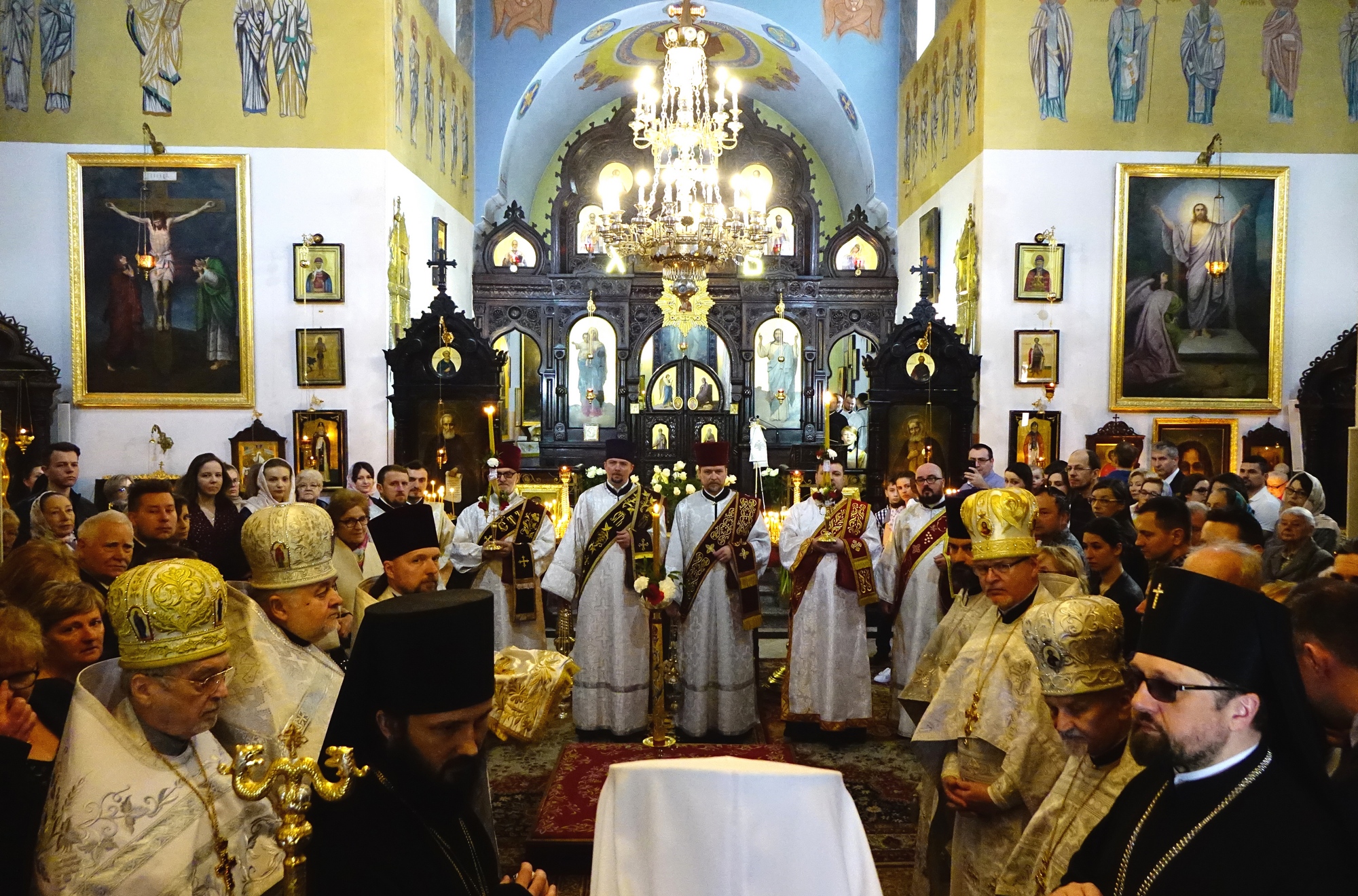 St. Thomas the Apostle Sunday in St. John Climacus church in Warsaw