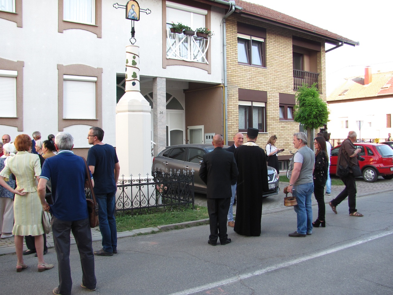 The Orthodox Votive Cross dedicated to St. Mark in Osijek 