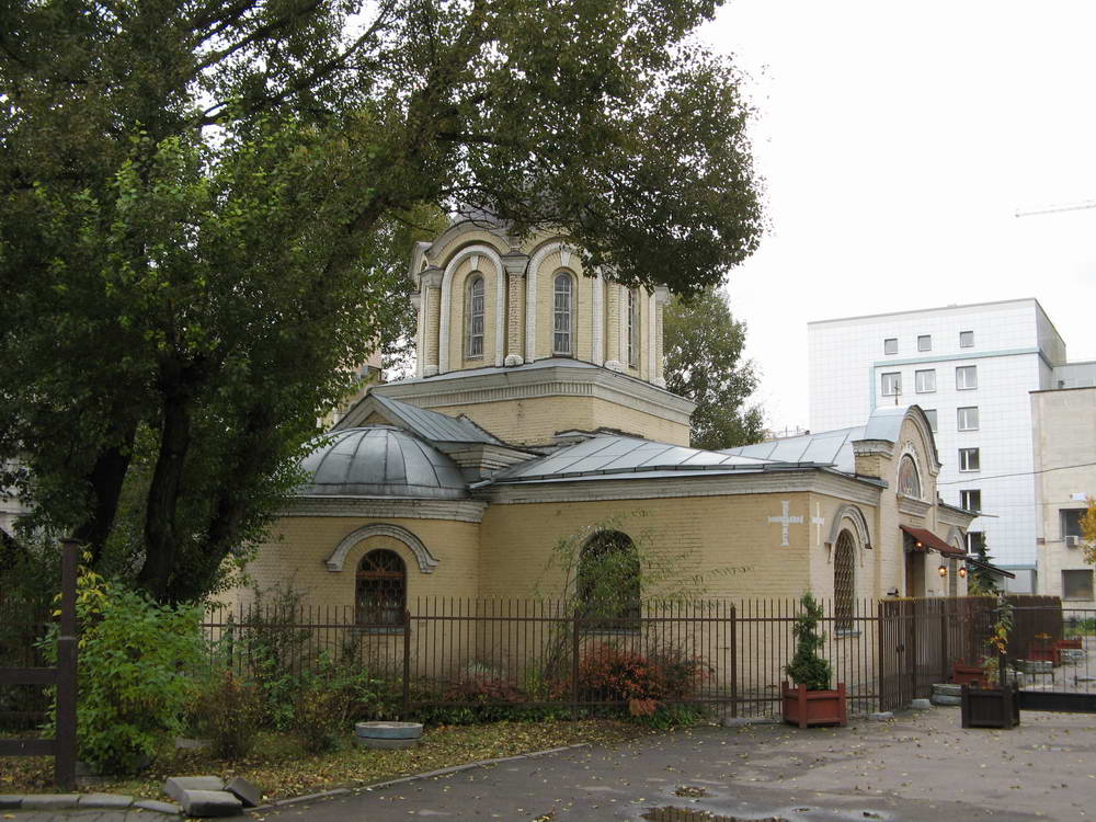 Церковь св. пр. Димитрия Прилуцкого Чудотворца. Москва.