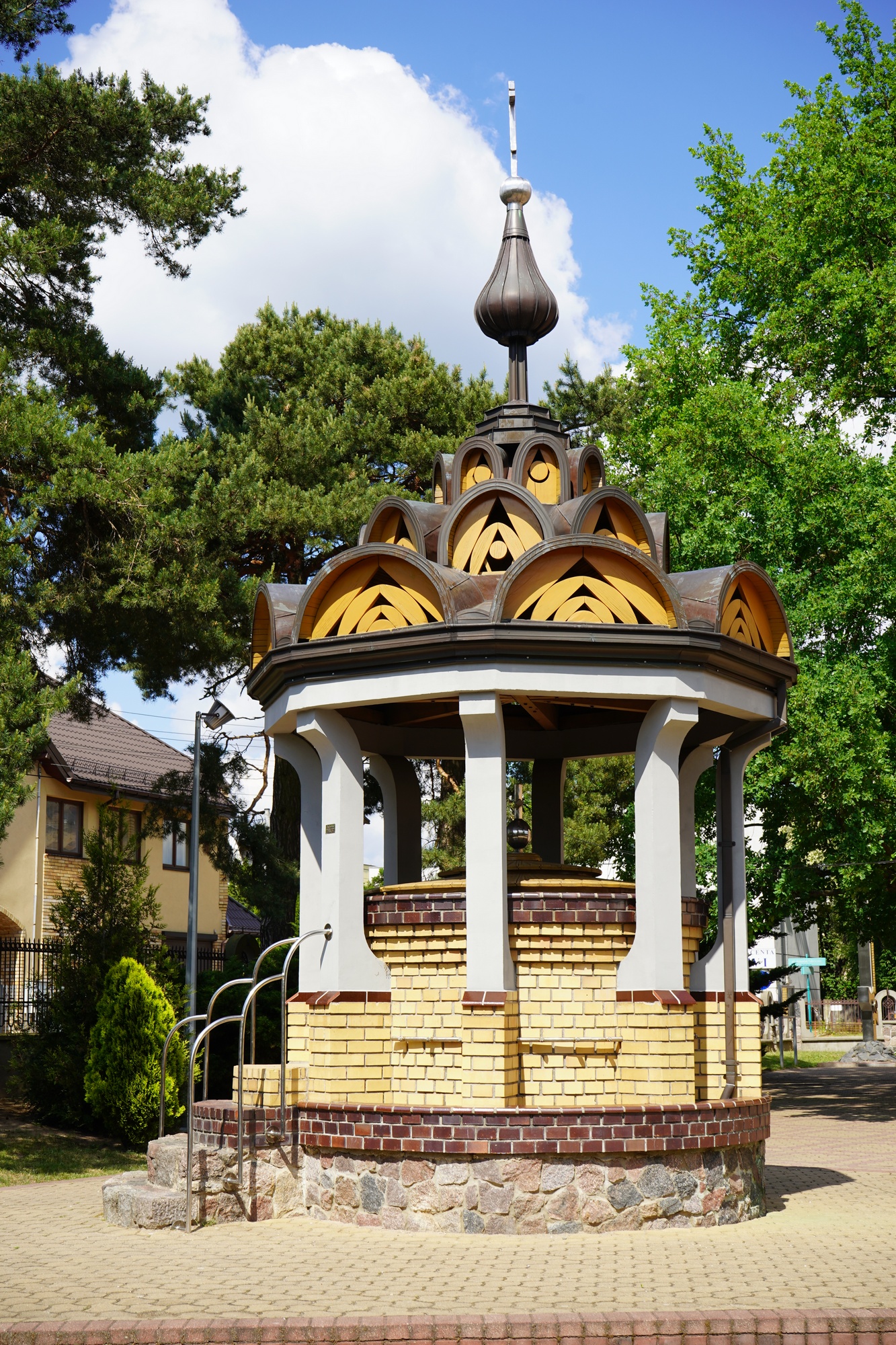 A chapel close to the Holy Spirit Orthodox church in Bialystok