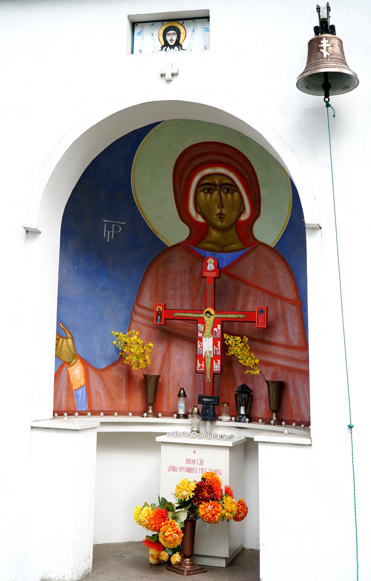 A kind of chapel close to St. Elijah the Prophet church in Bialystok