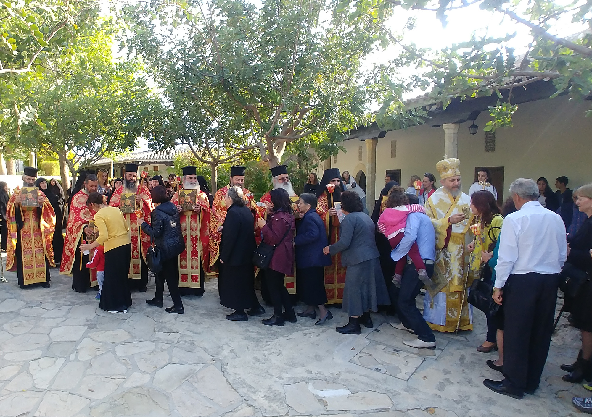 Easter at the monastery of Saint Herakleidios