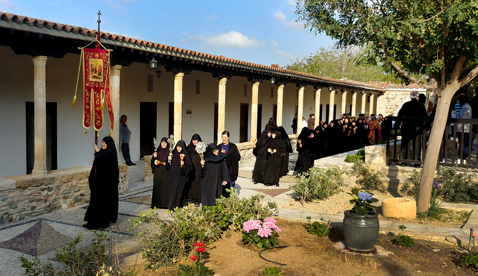 Easter at the monastery of Saint Herakleidios