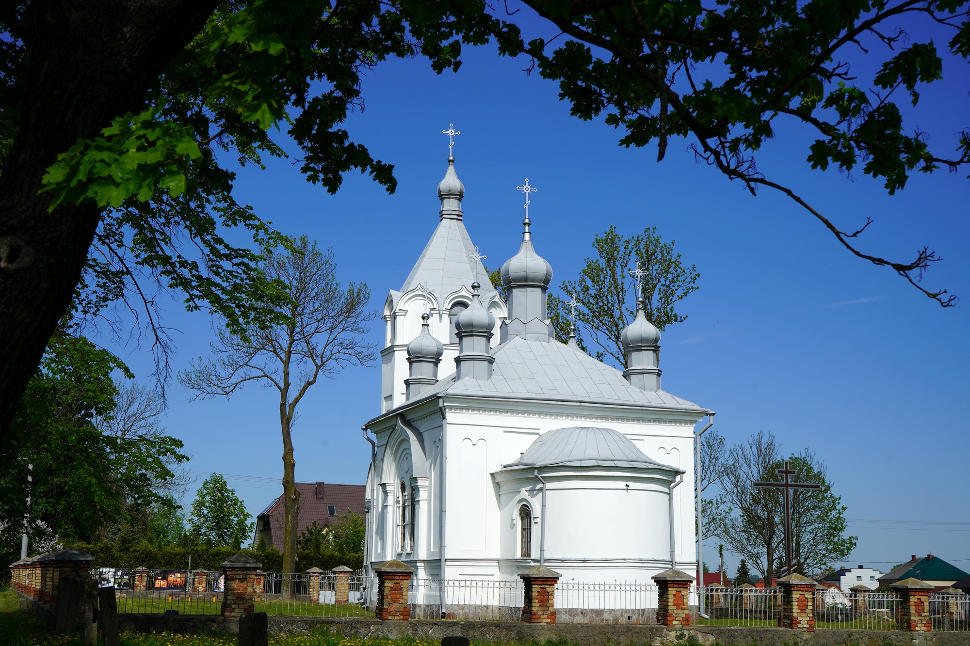 The Elevation of Holy Cross Orthodox church in Bialystok-Fasty