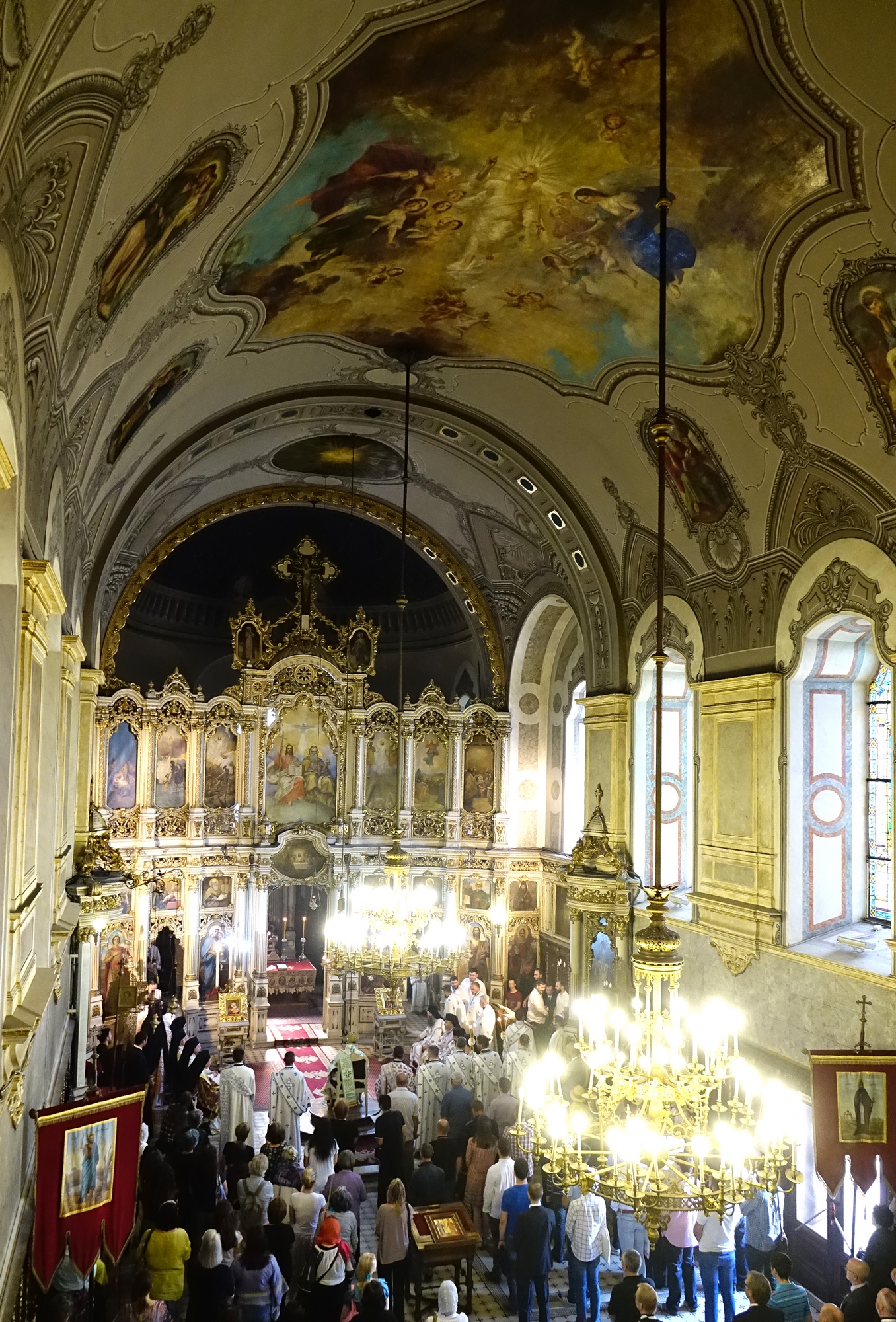 The Divine Liturgy in St. George Cathedral in Novi Sad