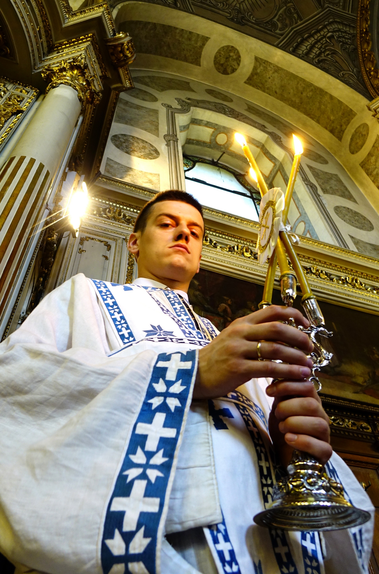 The Divine Liturgy in St. George Cathedral in Novi Sad