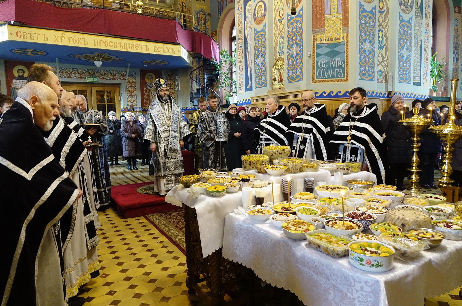 St. Theodore Thyrone day in St. Nicholas Cathedral in Białystok