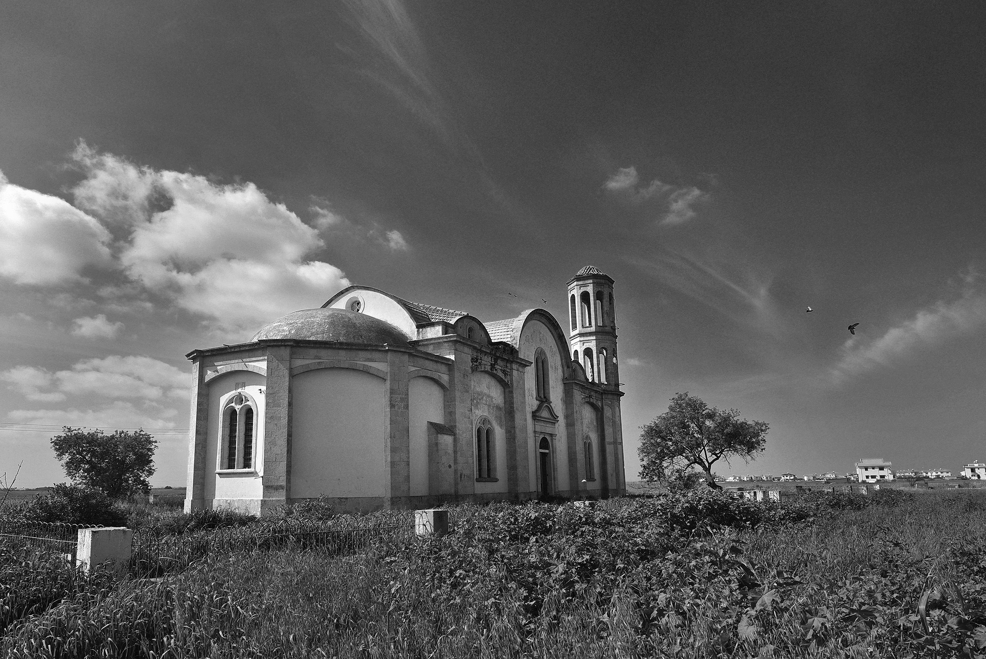 The Church of Profitis Ilias in the occupied village of Stylloi