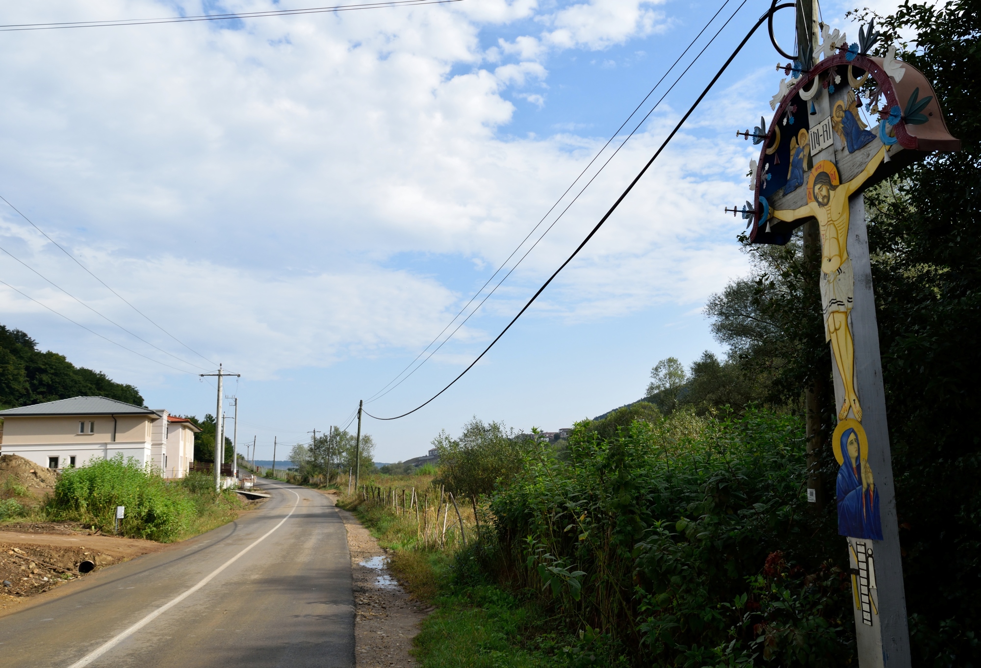 Road to monastery "Floresti"