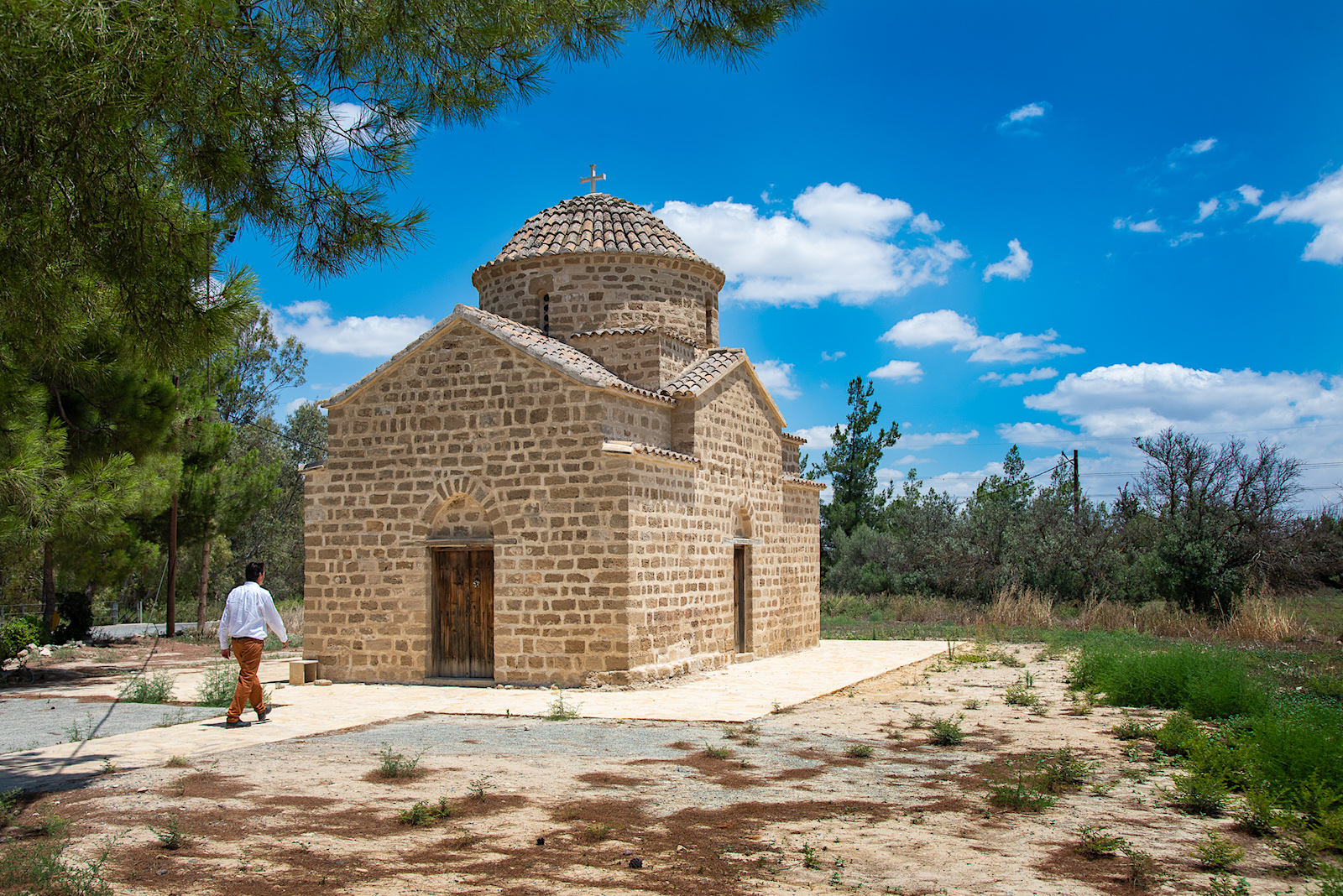 * przykład bizantyjskiego kanonu architektonicznego - kaplica Św. Demetrianosa * 