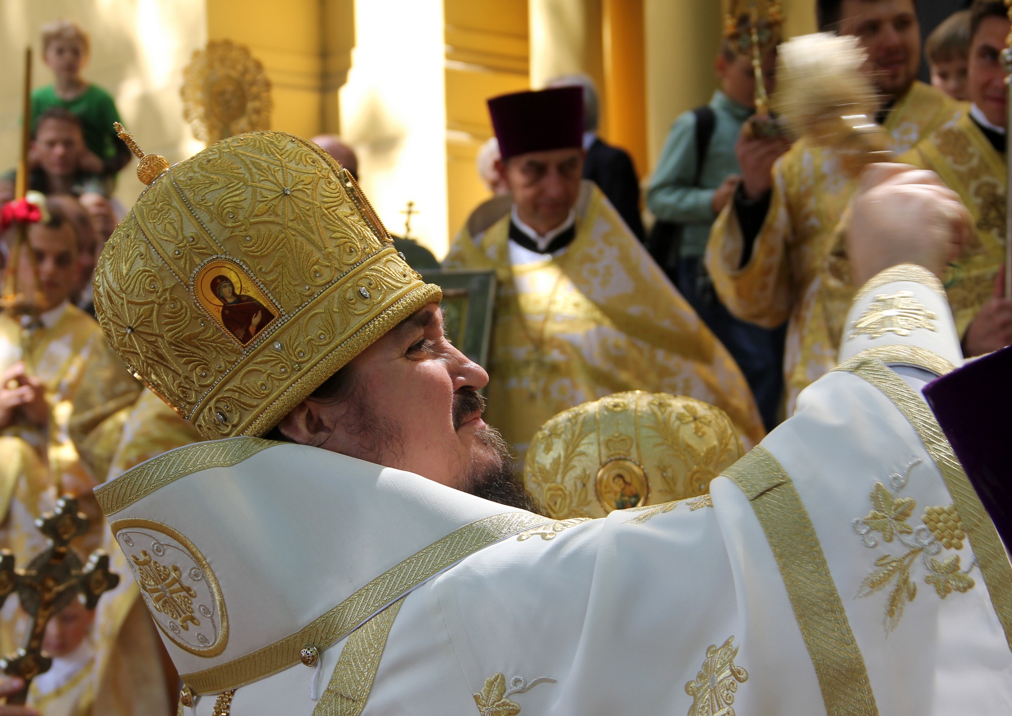 Bishop (now archbishop) George