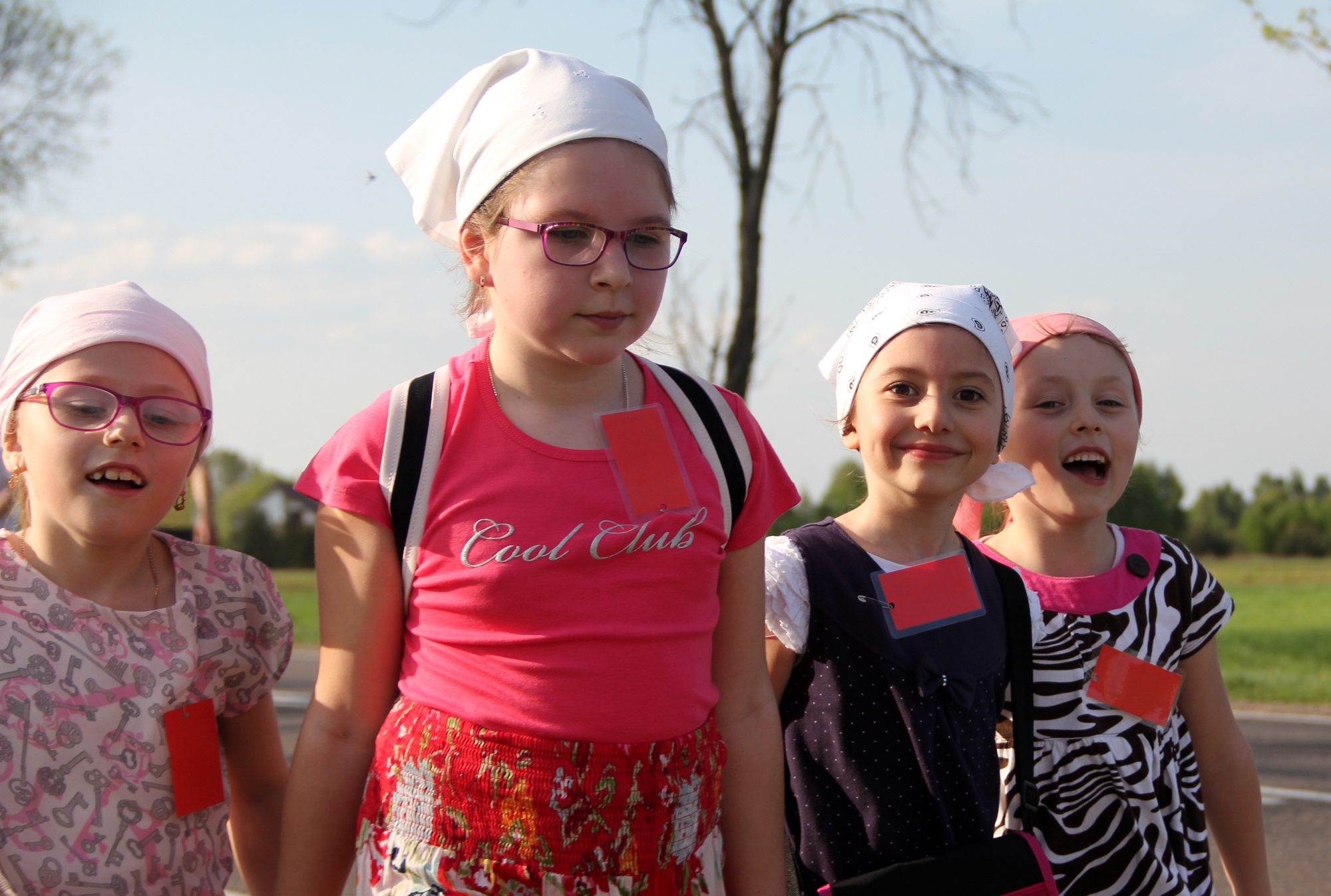 Pilgrims to Zwierki Convent