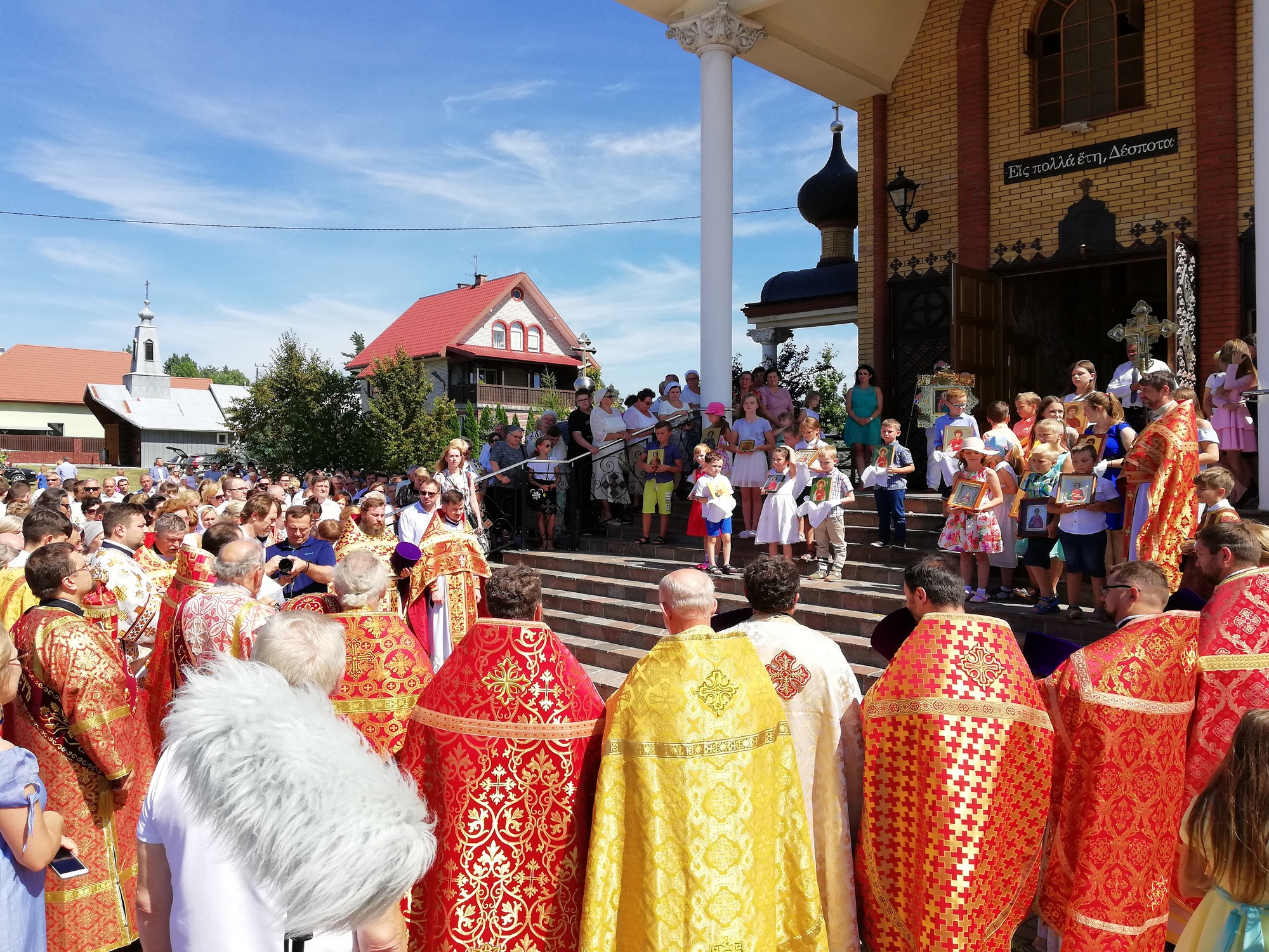 Parish feast in St. Panteleimon church in Białystok