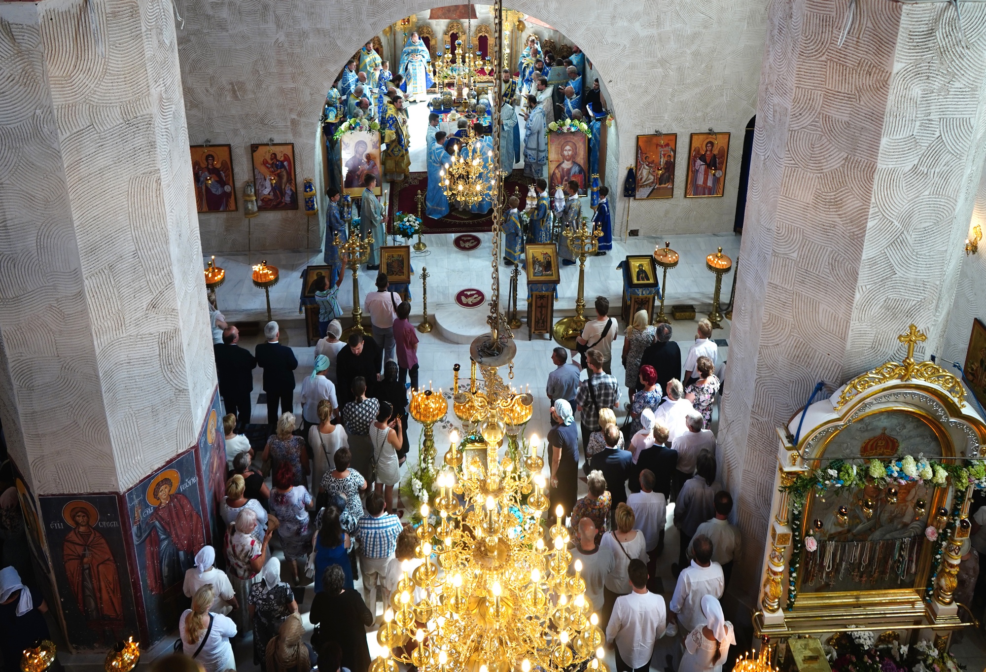 Divine Liturgy in Annunciation Cathedral of Supraśl Monastery