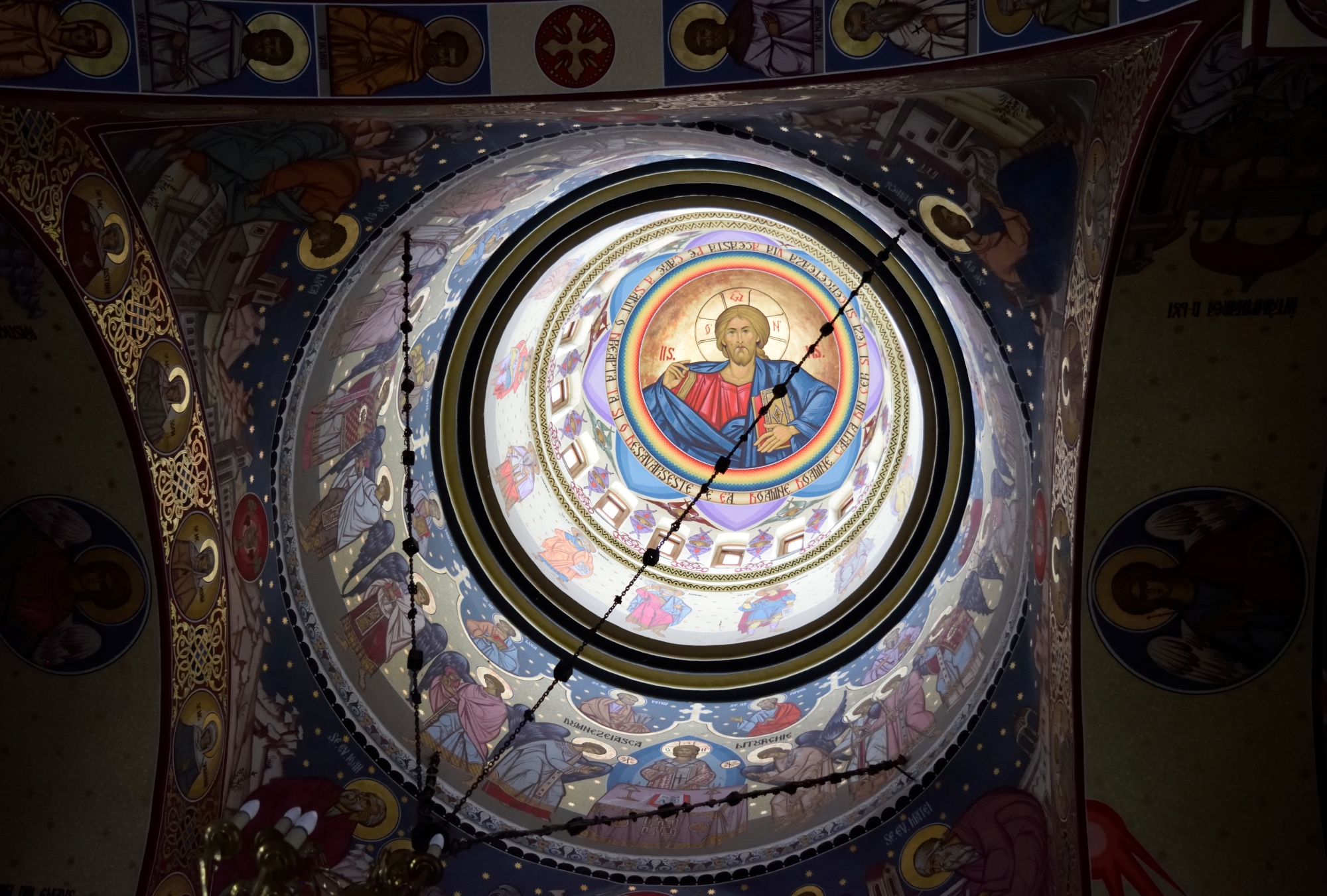 Christ Pantocrator - monastery Floresti