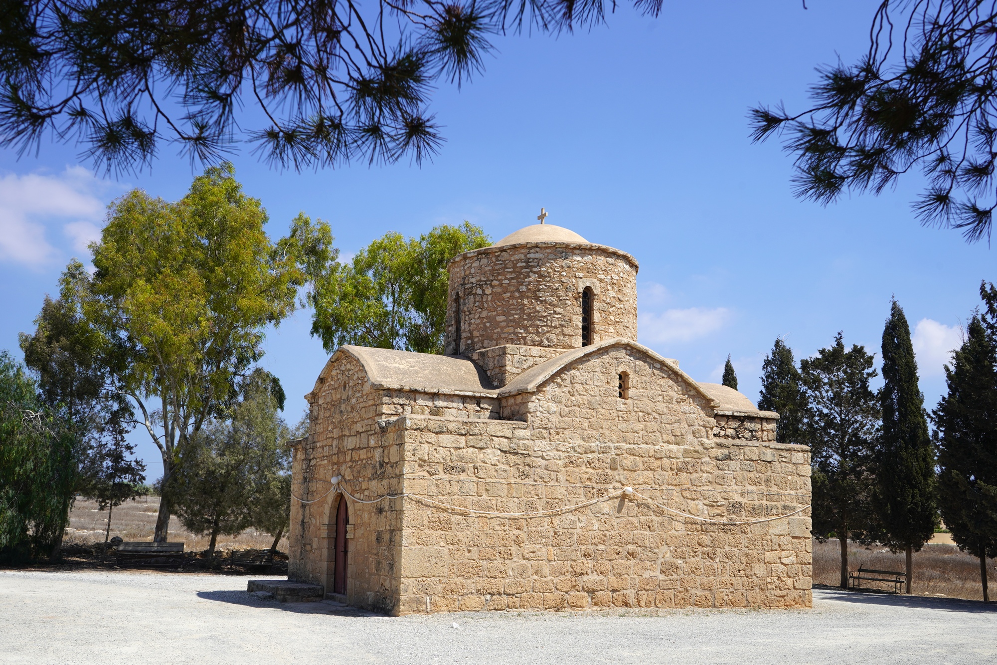 Cementary church in Sotira