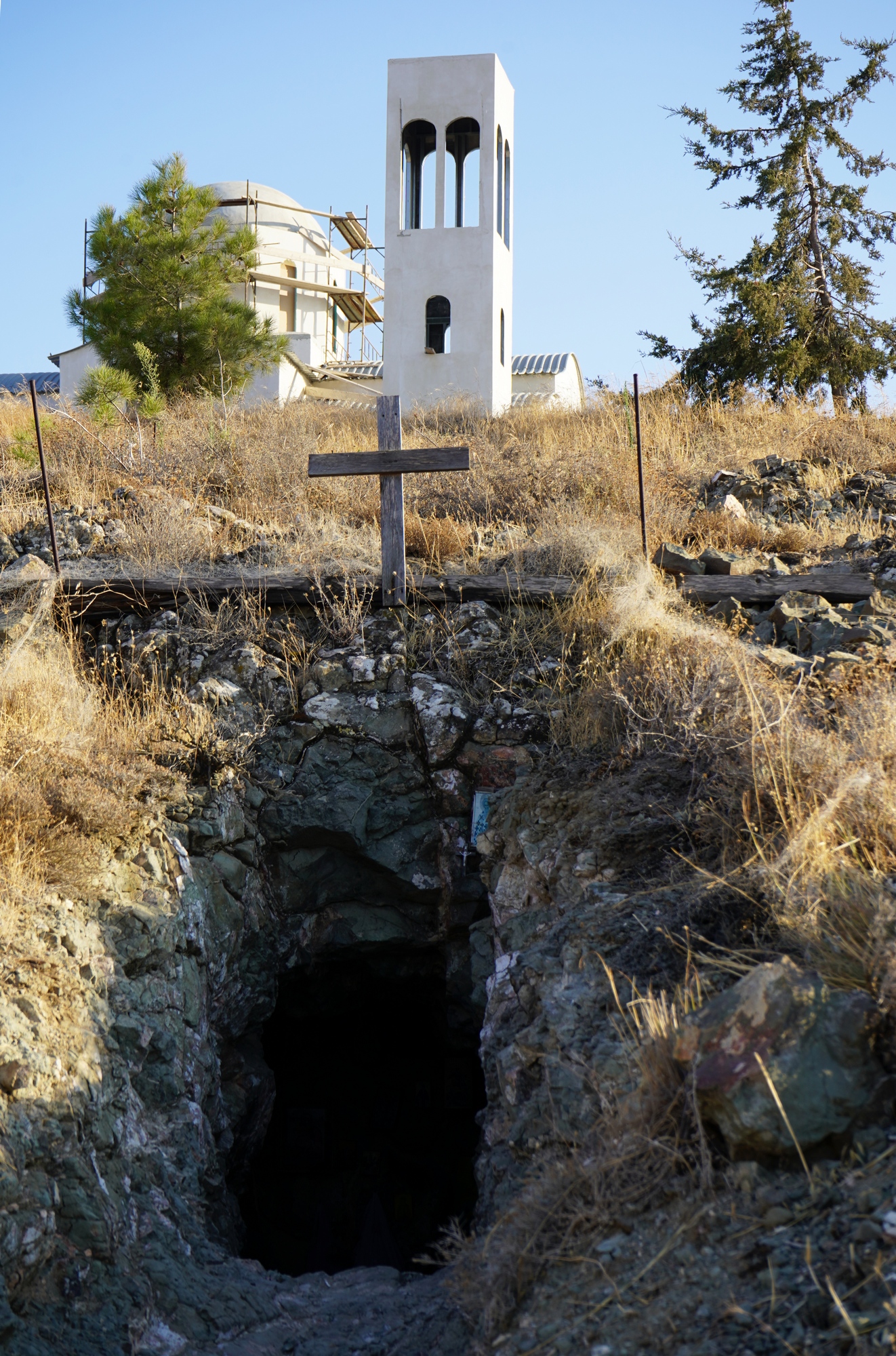 A cave of Agios Partheos close to Trulloi