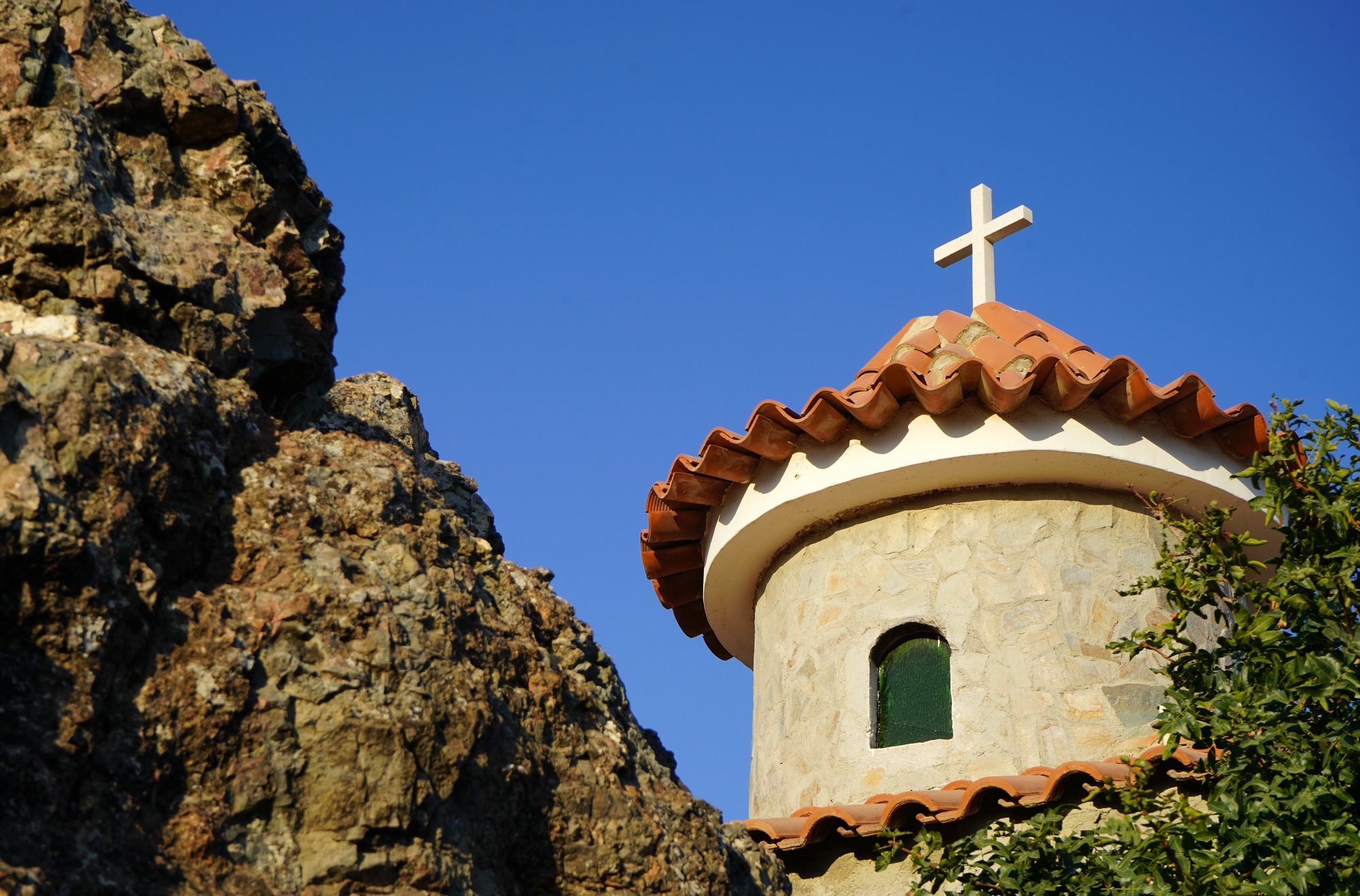 The chapel of the Holy Spring Mother of God in Avdellero village