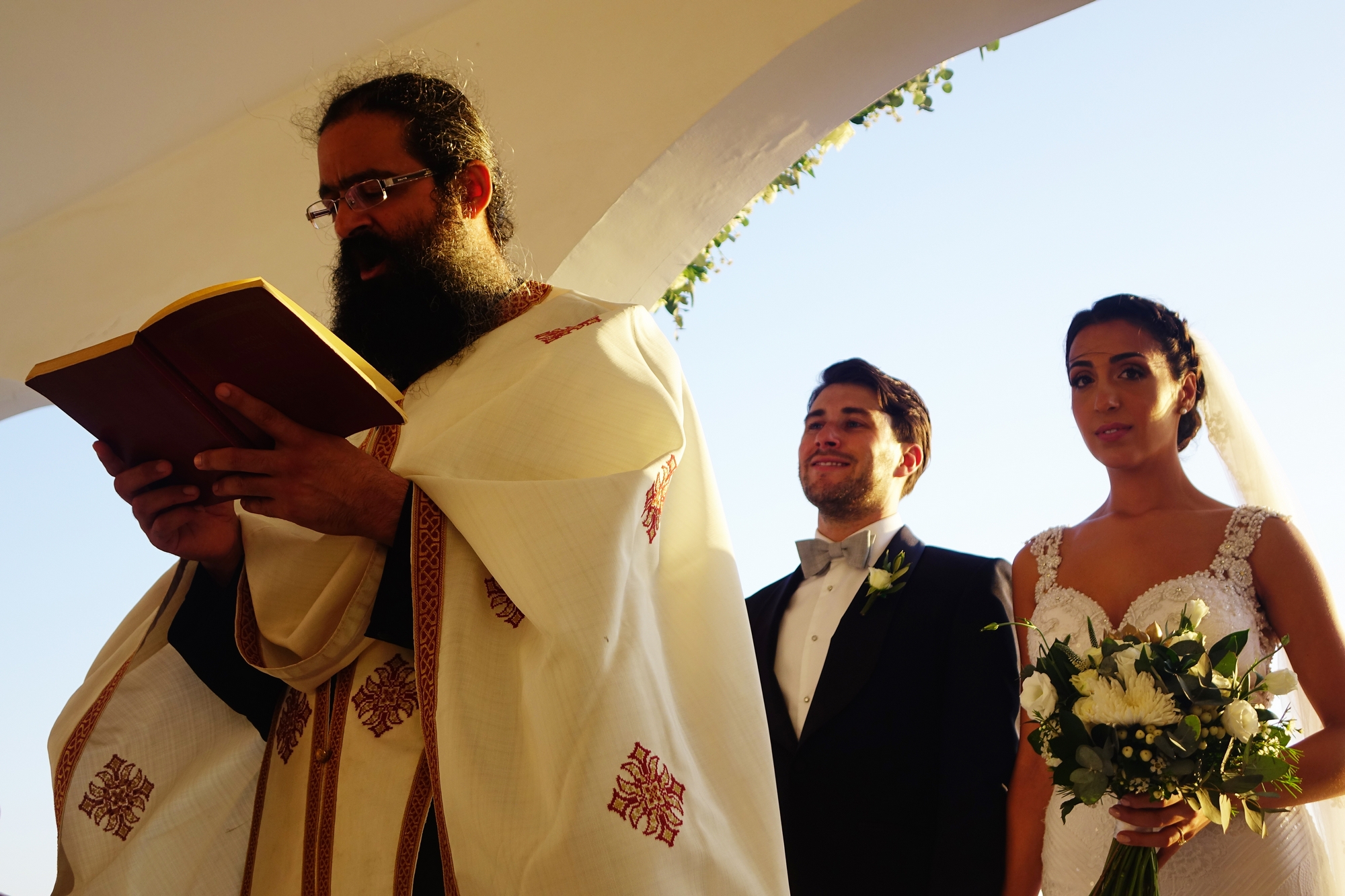 Weeding at St. Thekla church