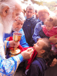 PedjaVid 
Патријарх српски Иринеј причешћује децу / Serbian Patriarch Irinej commends the children 
2018-09-07 20:02:39