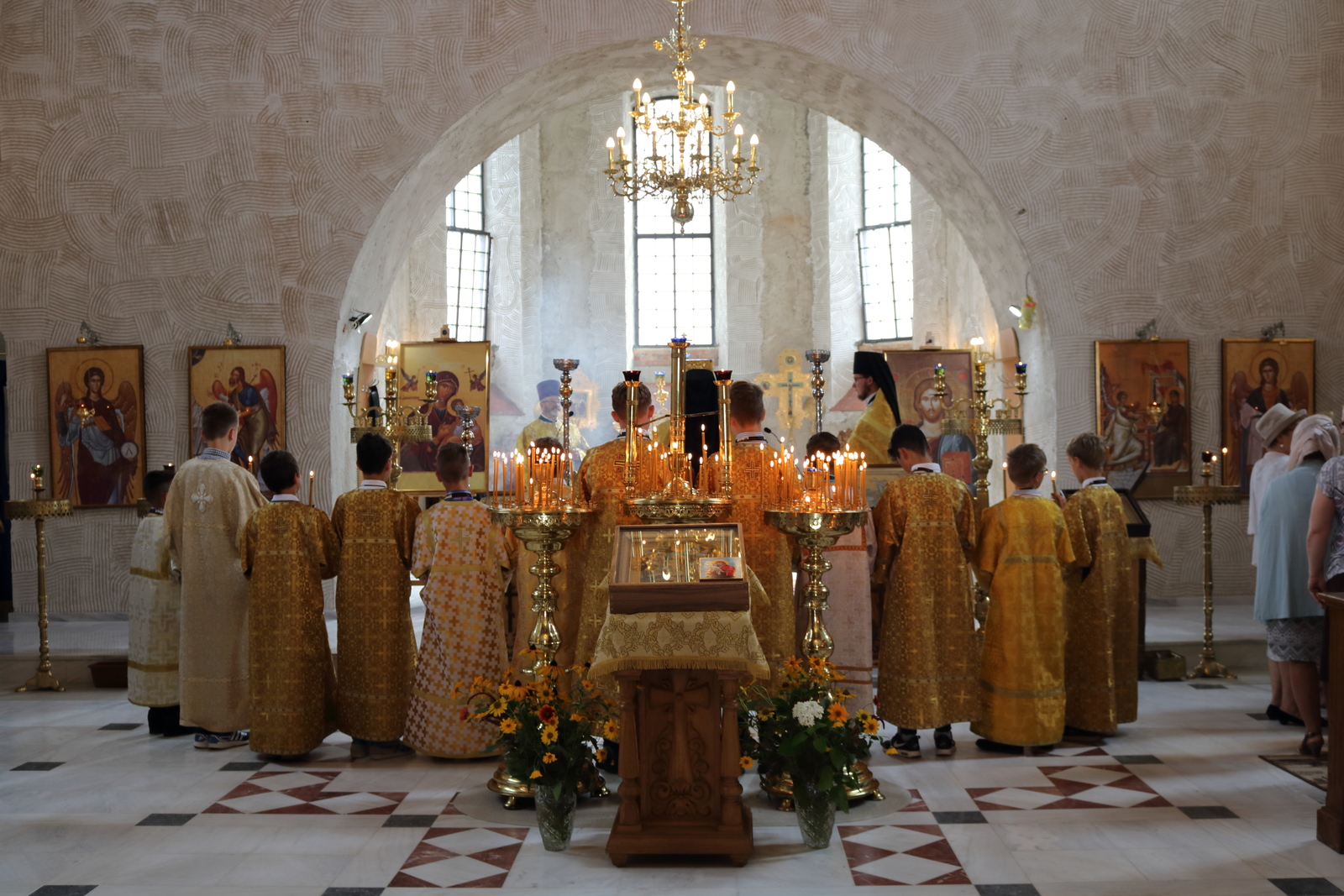 Pierwszy obóz dla prysłużników- Monaster w Supraślu