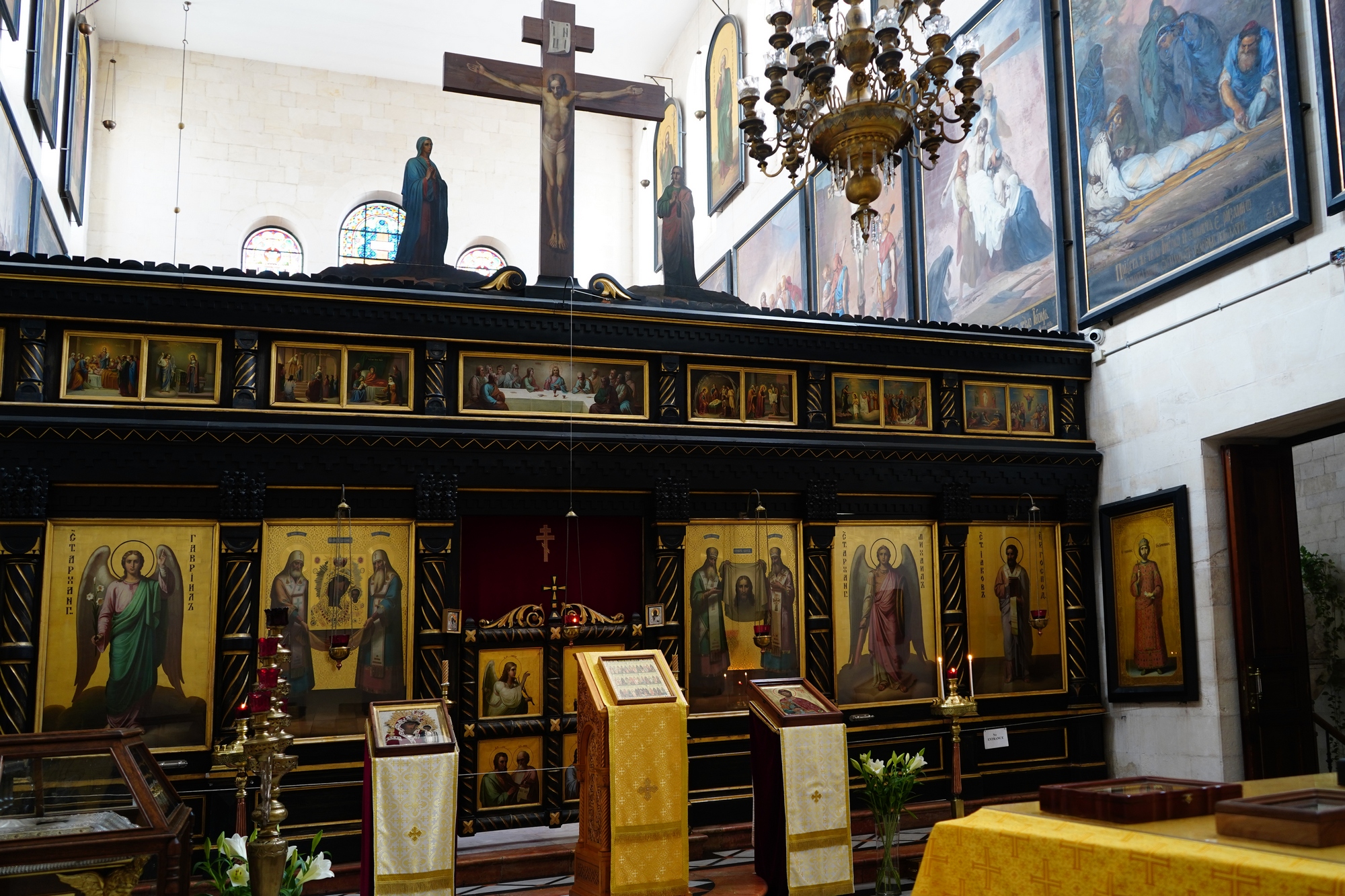 St. Alexander Nevski Orthodox Russian Church in Jerusalem