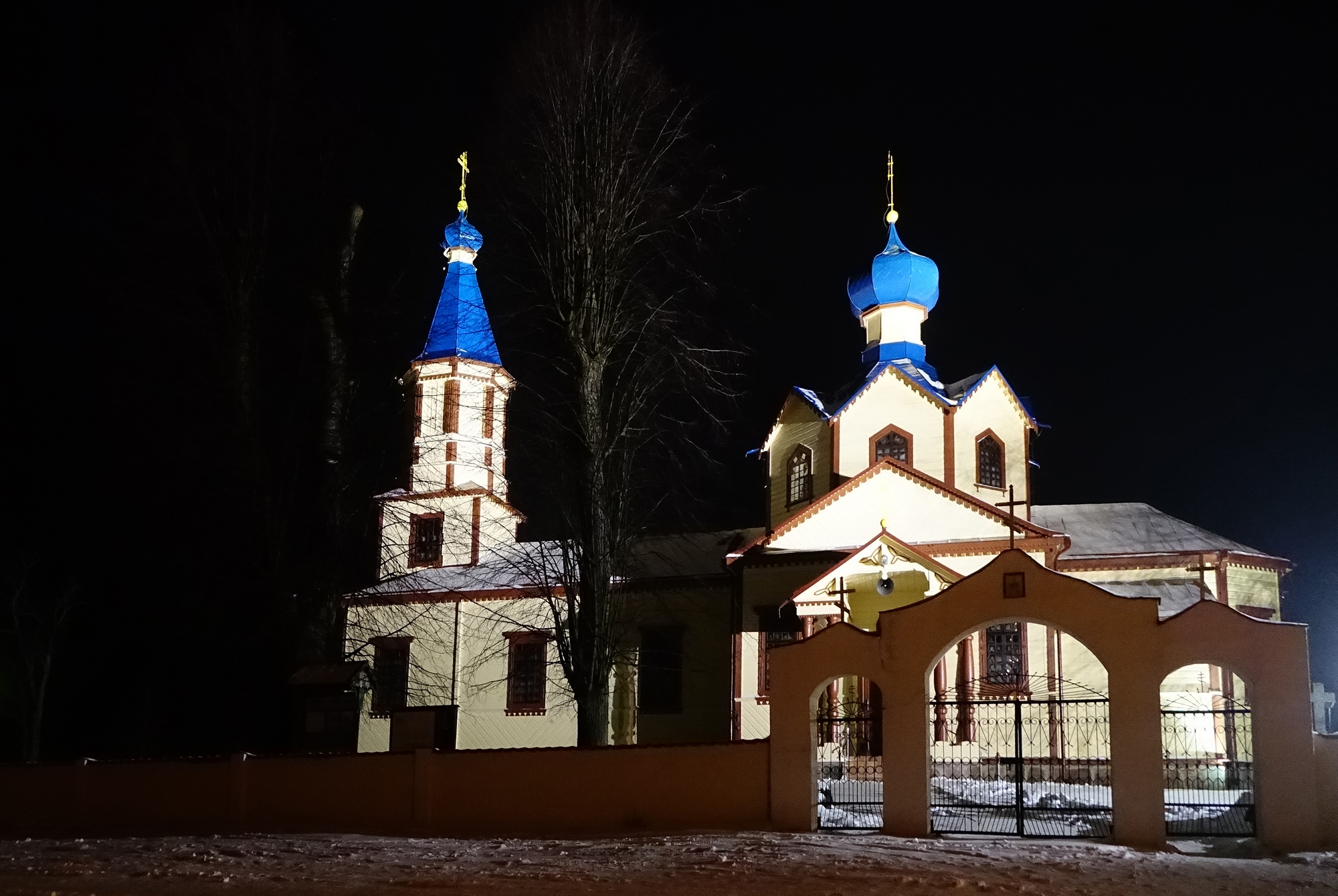 The Orthodox church in Łosinka