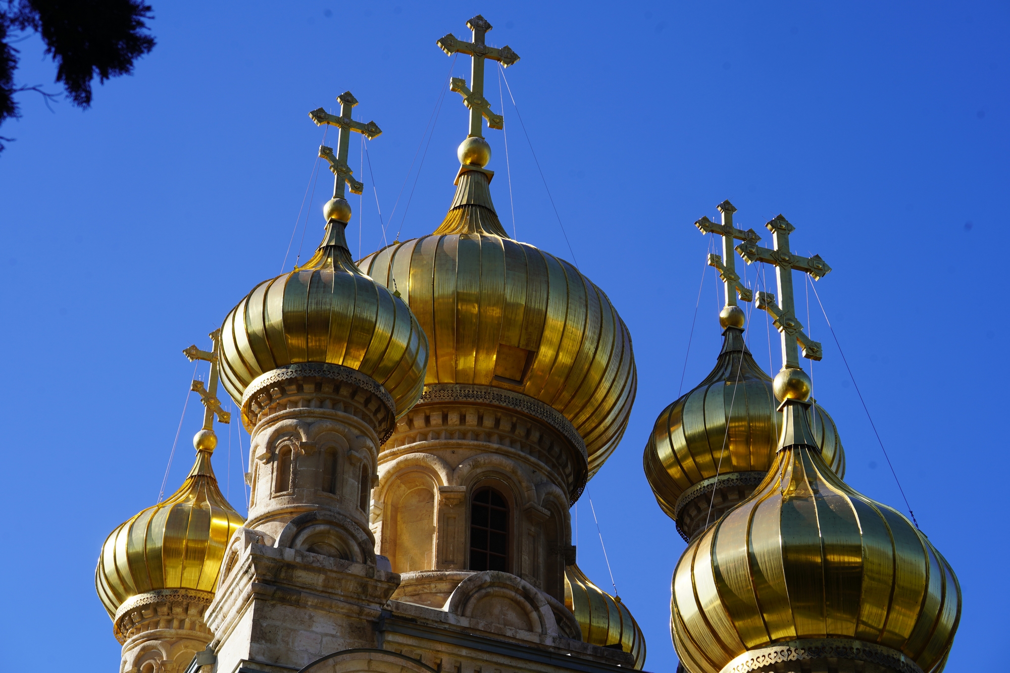 Jerusalem. St. Mary Magdalene Russian Orthodox Church