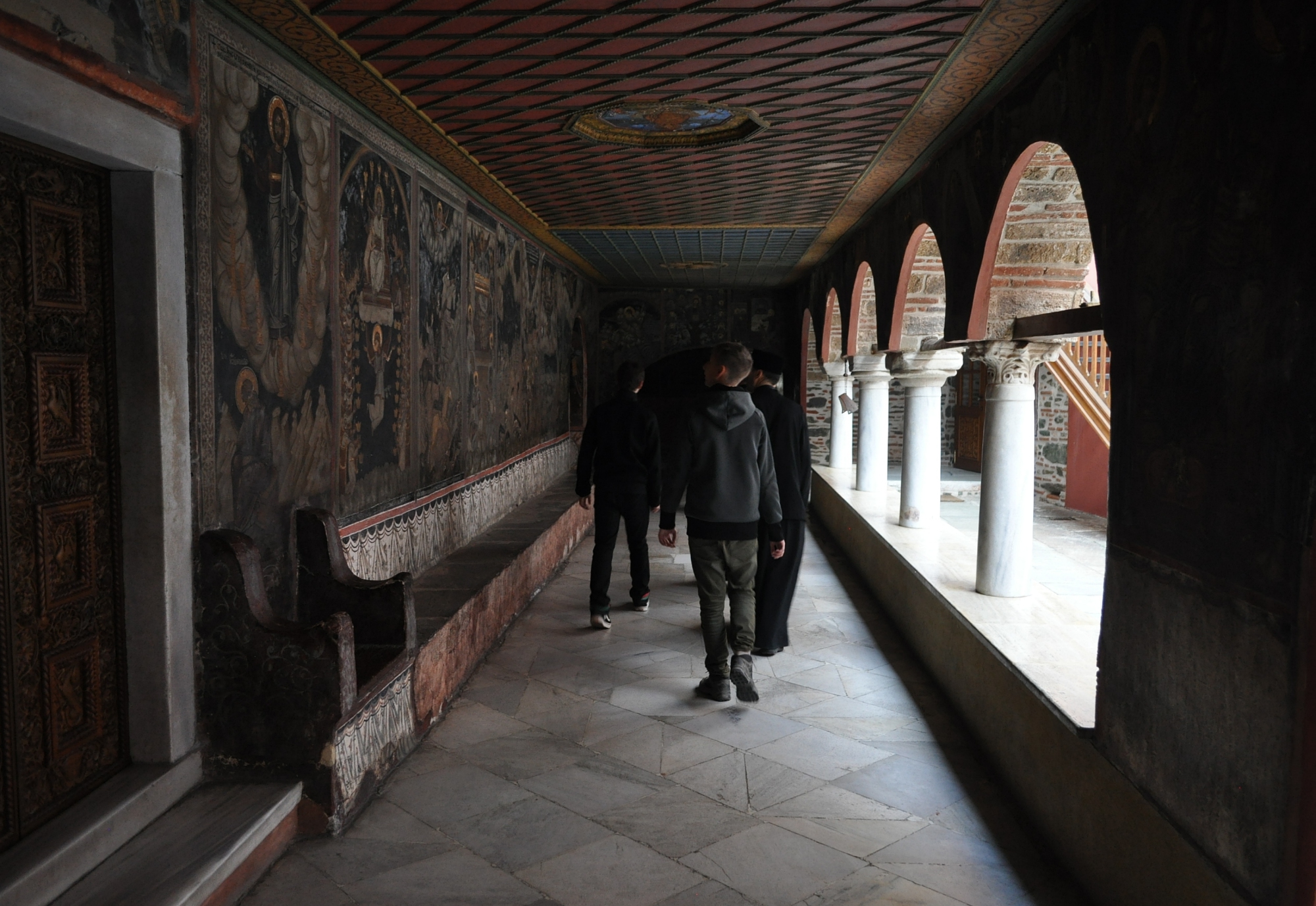 МОНАСТЫРЬ ДИОНИСИАТ - Ιερά Μονή Διονυσίου - Monastery Agios Dionisiou