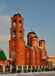 DmitryIvanov 
The main building of the Trinity Church in Korolyov, Moscow Oblast. 
2019-01-13 21:12:24