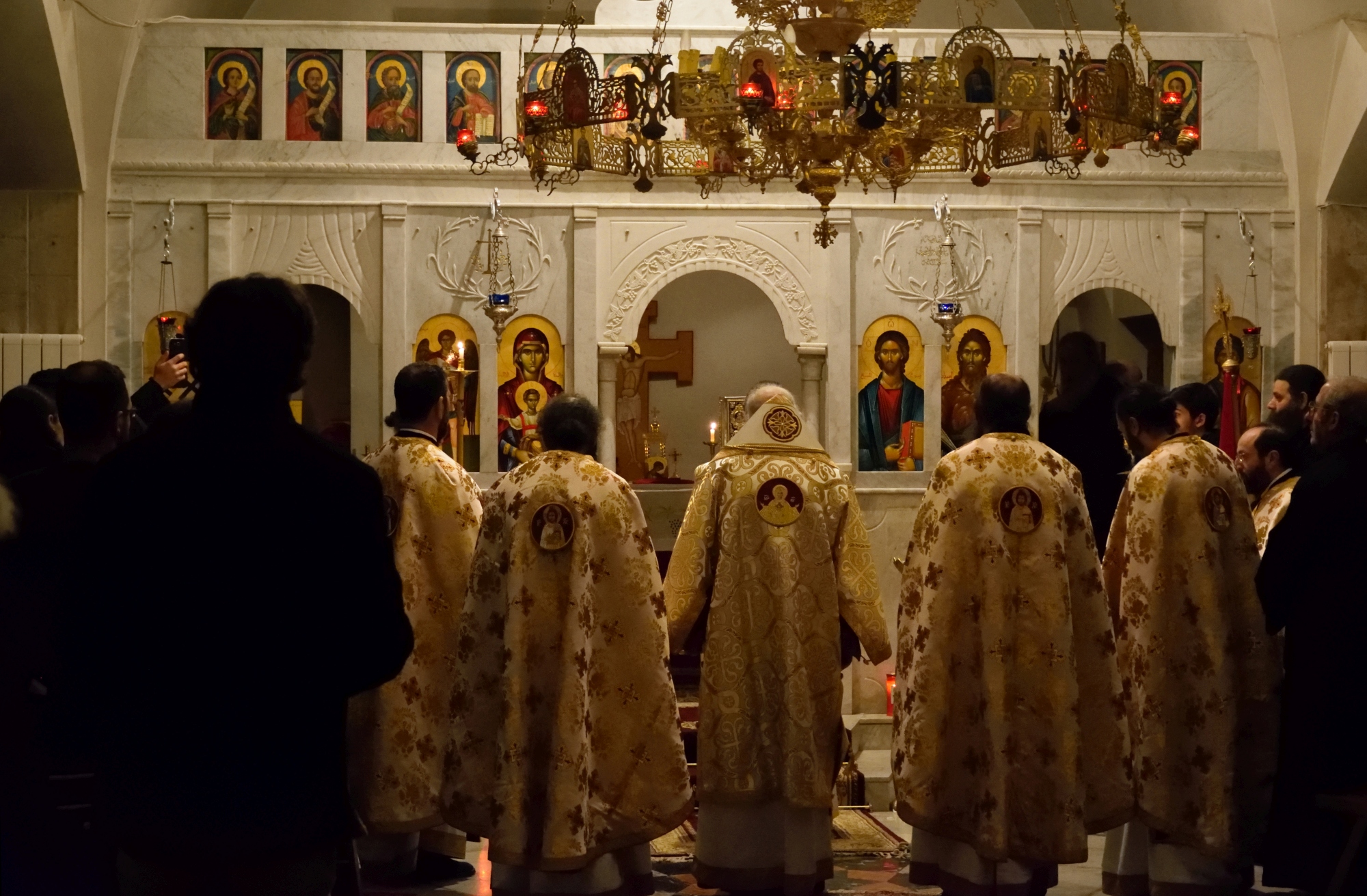 Sahraniyya (all-night vigil) for st. Ephrem the Syrian in Baskenta