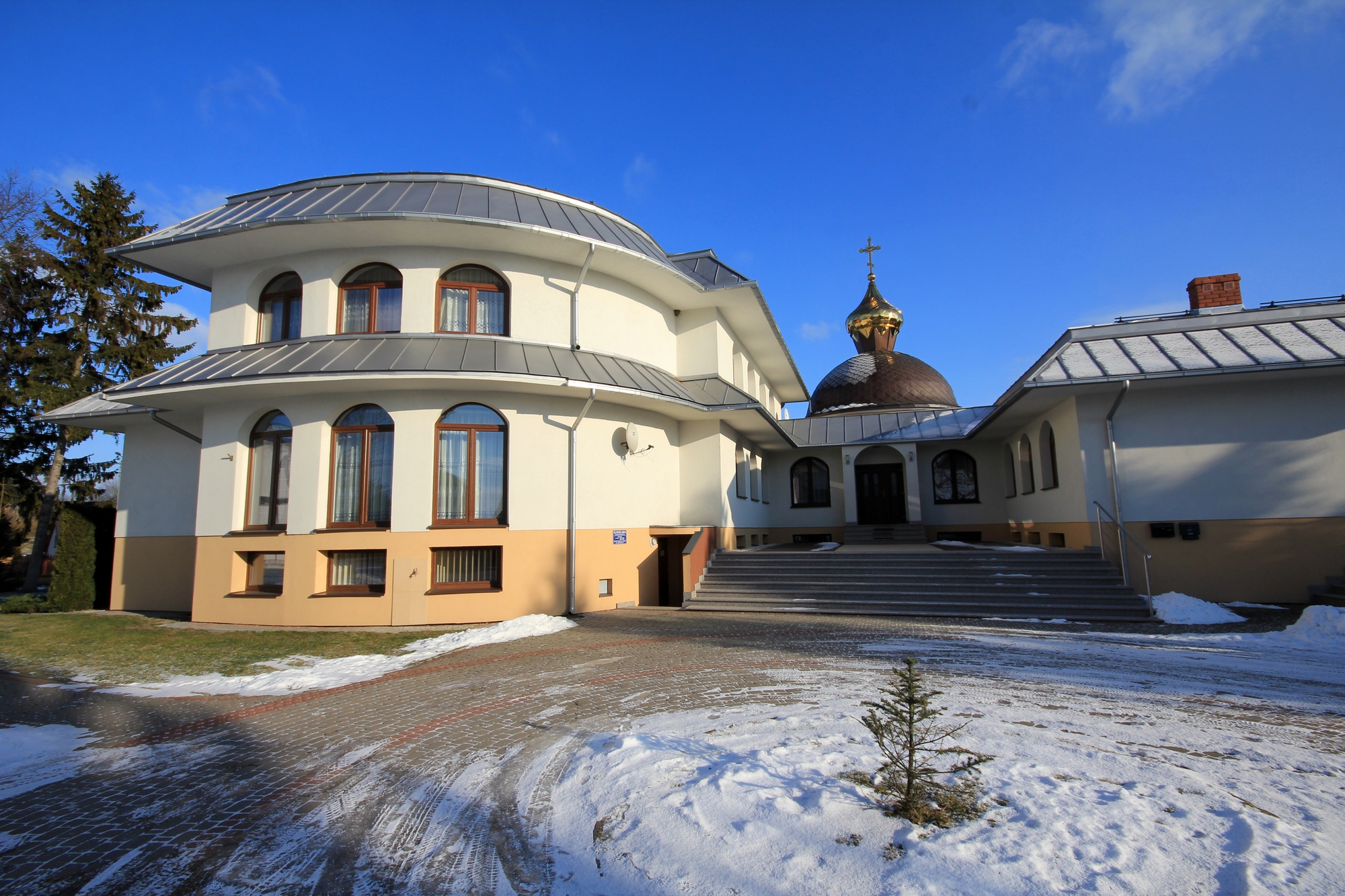 Ressurection of Christ parish house in Bielsk Podlaski