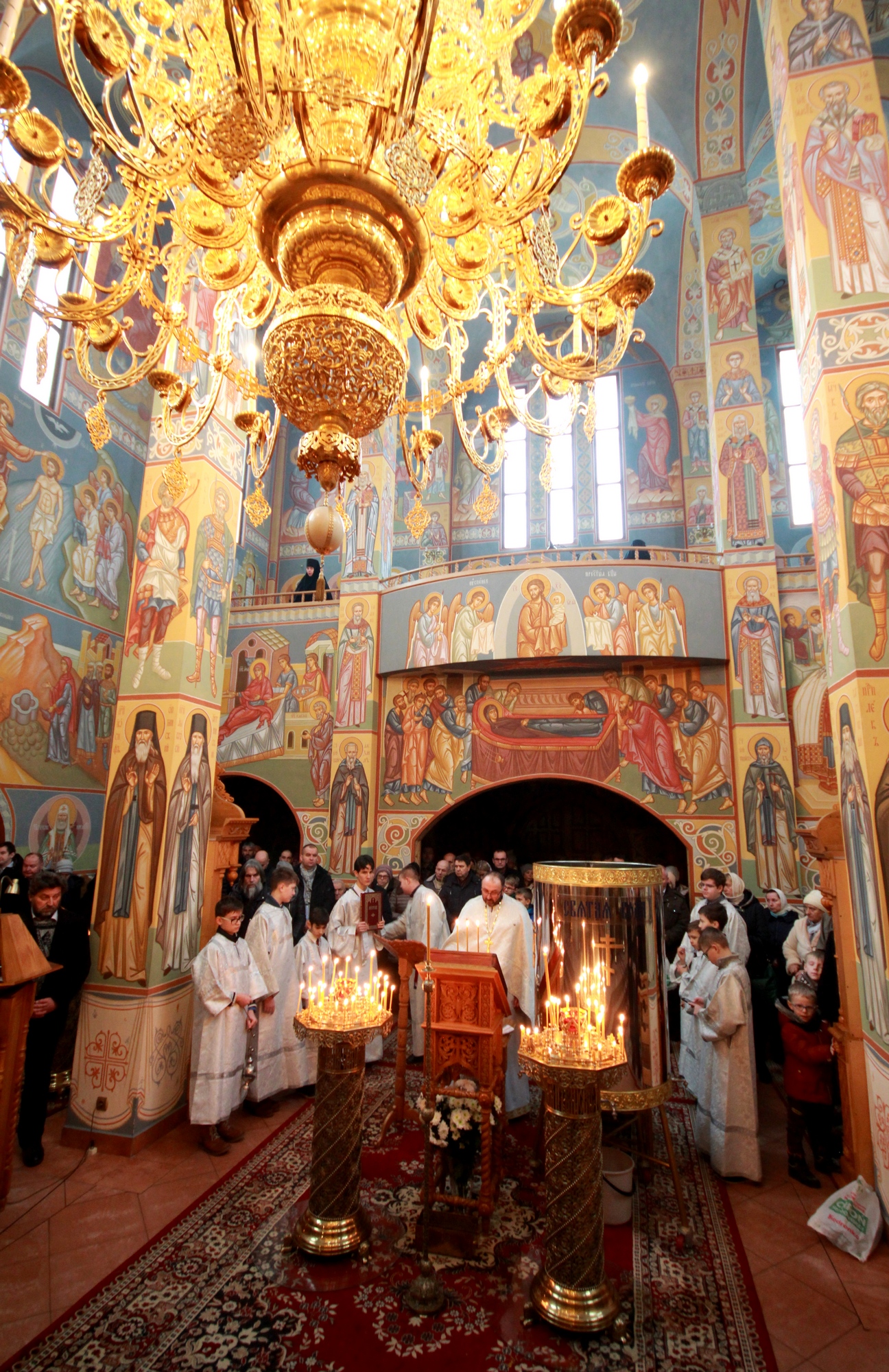 In St. Gabriel church of Zwierki Convent