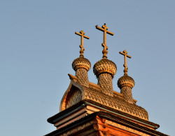 DmitryIvanov 
The upper tier of the wooden Saint George Church in Kolomenskoe 
2019-02-24 19:51:29