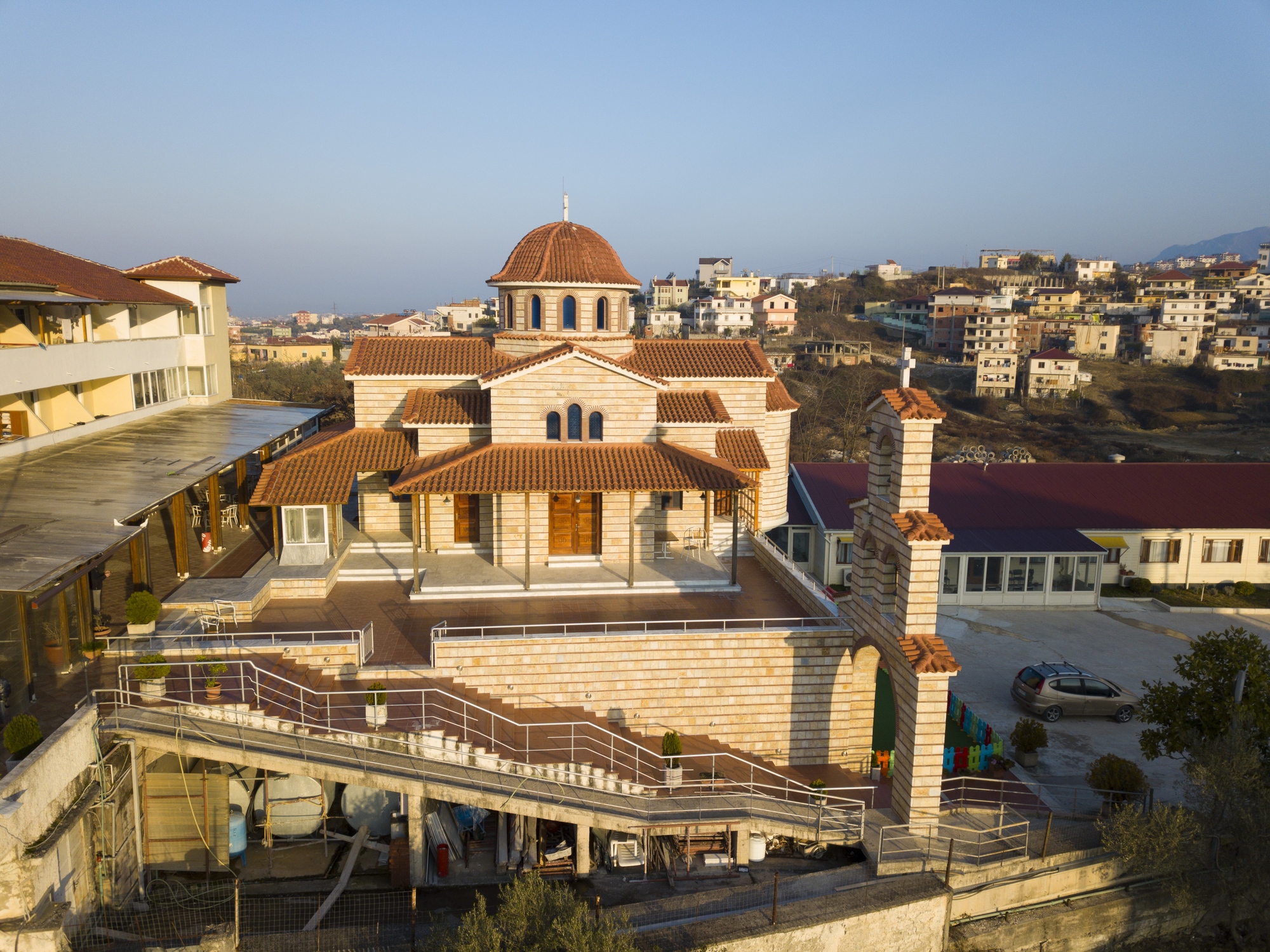 Orthodox church in Tabor Center