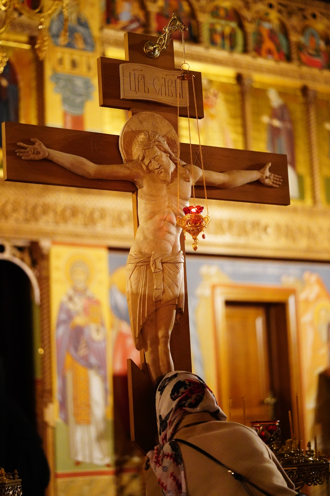 Reading Great Canon of St. Andrew of Crete in Zwierki Convent