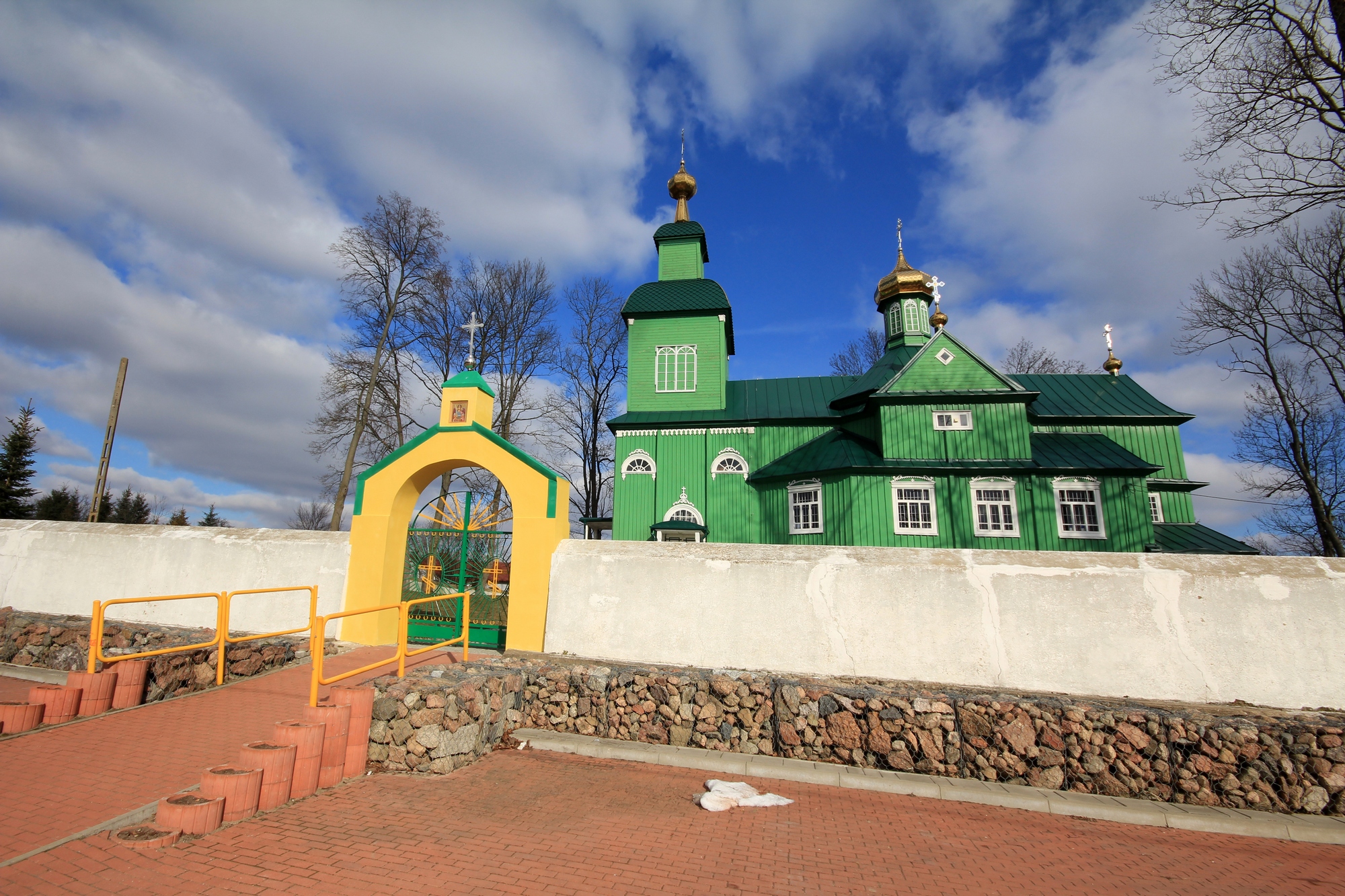 The Orthodox church in Trześcianka