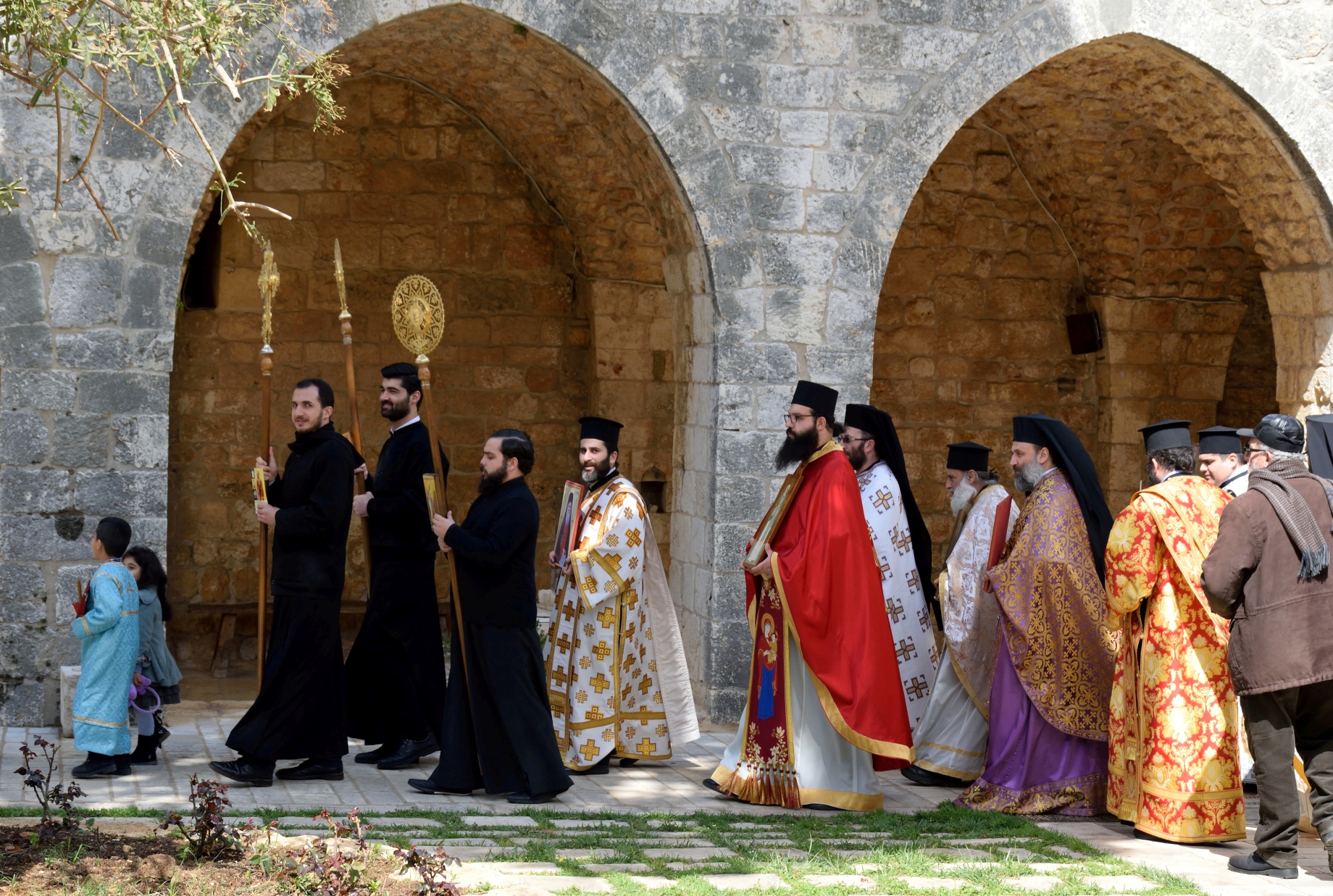 Procession on Sunday of Orthodoxy - Balamand