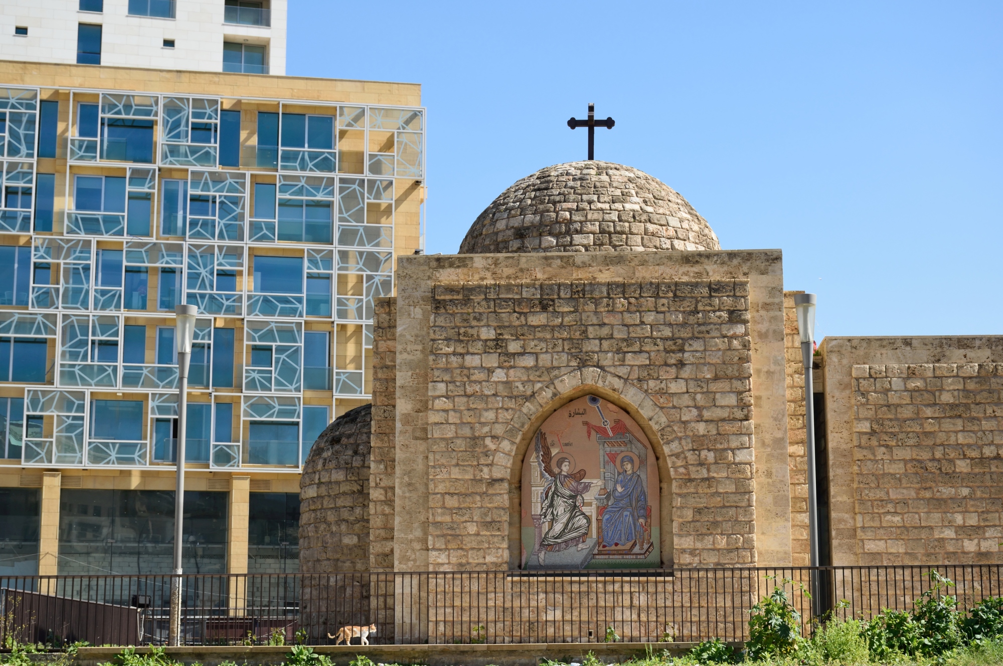 Chapel in the centre of Beirut - Annunciation icon