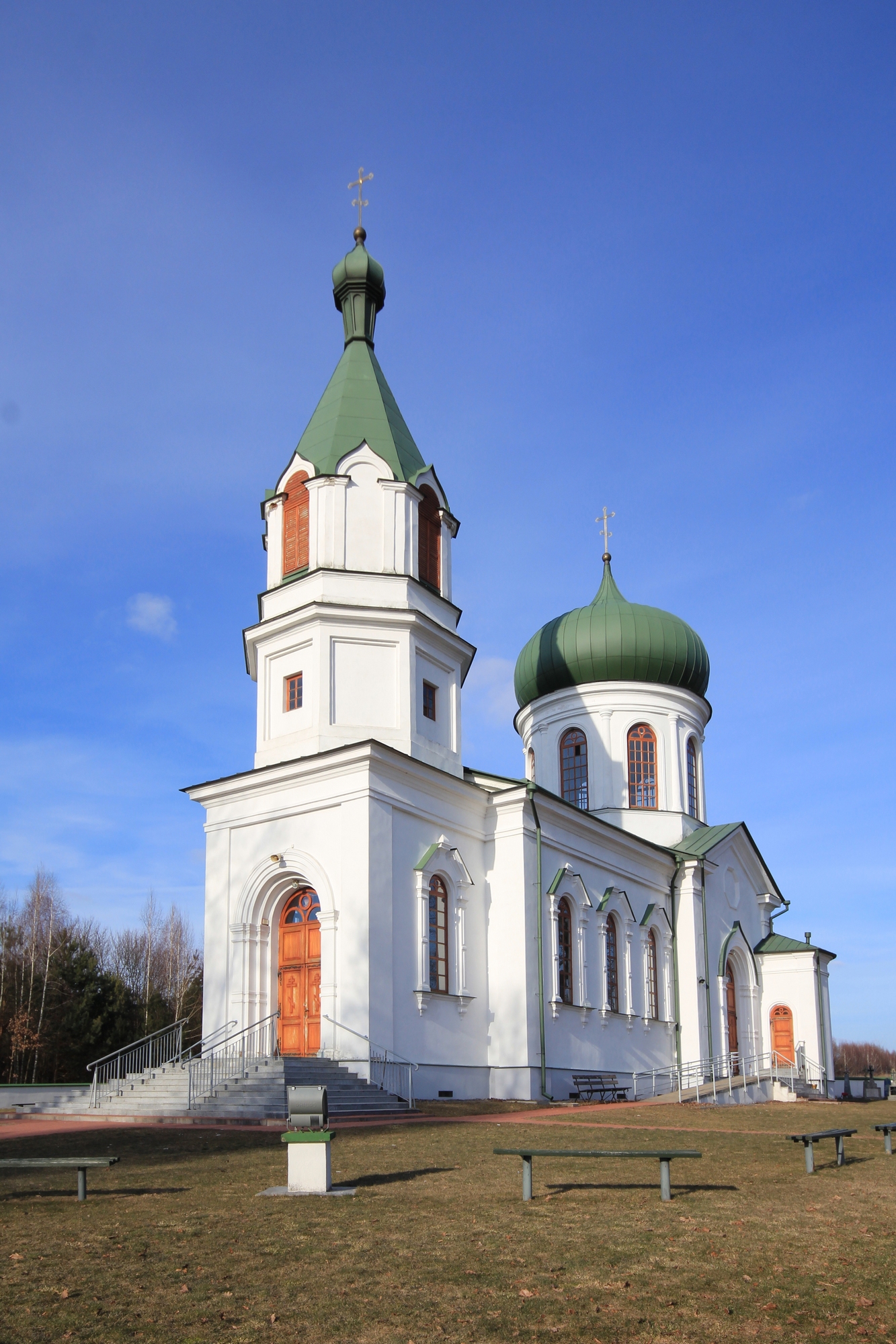 The Orthodox church in Narewka