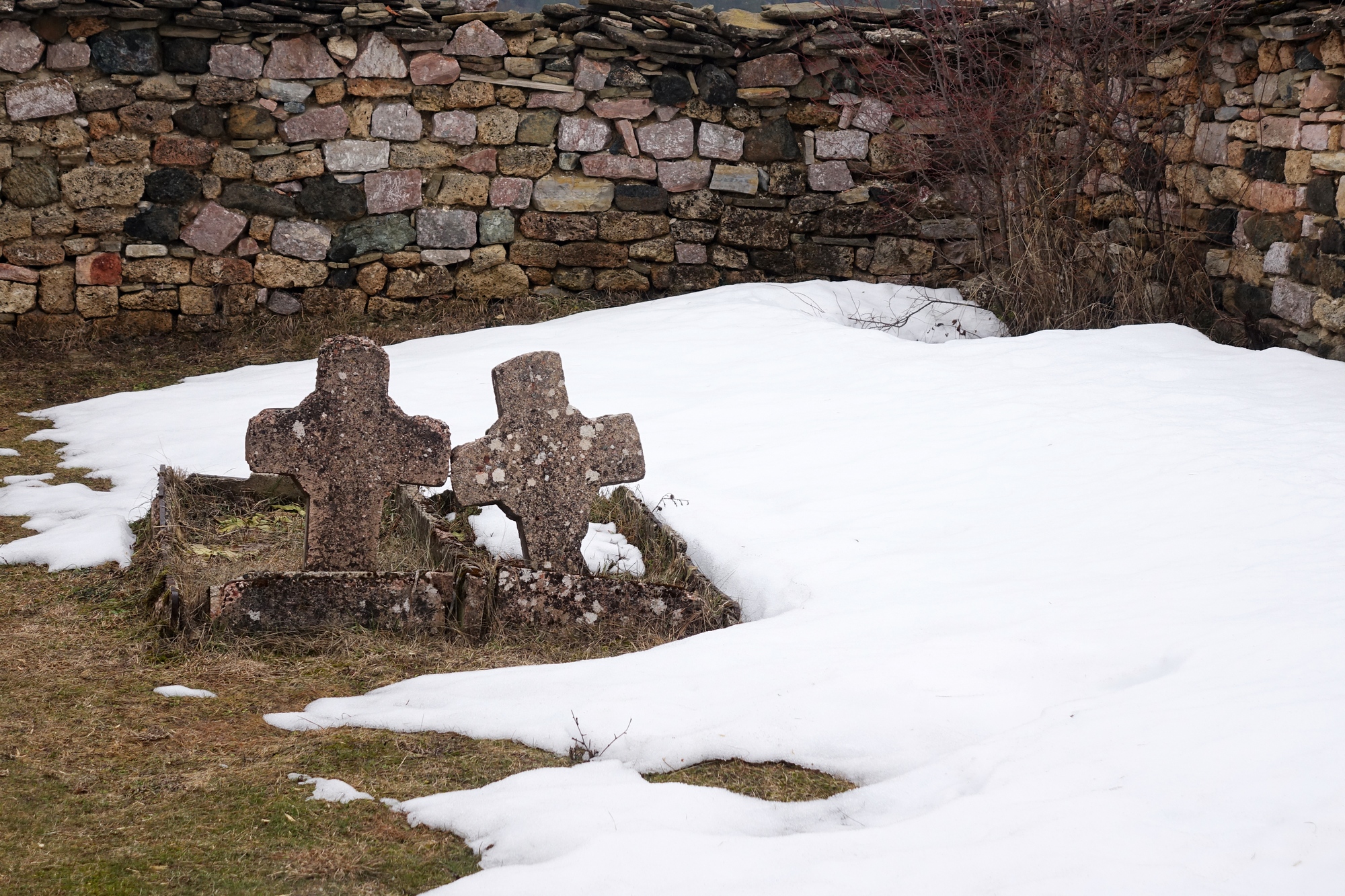 Lonely crosses...