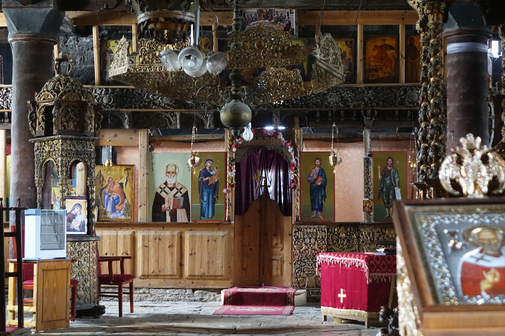 St. Nicholas church in Woskopoje