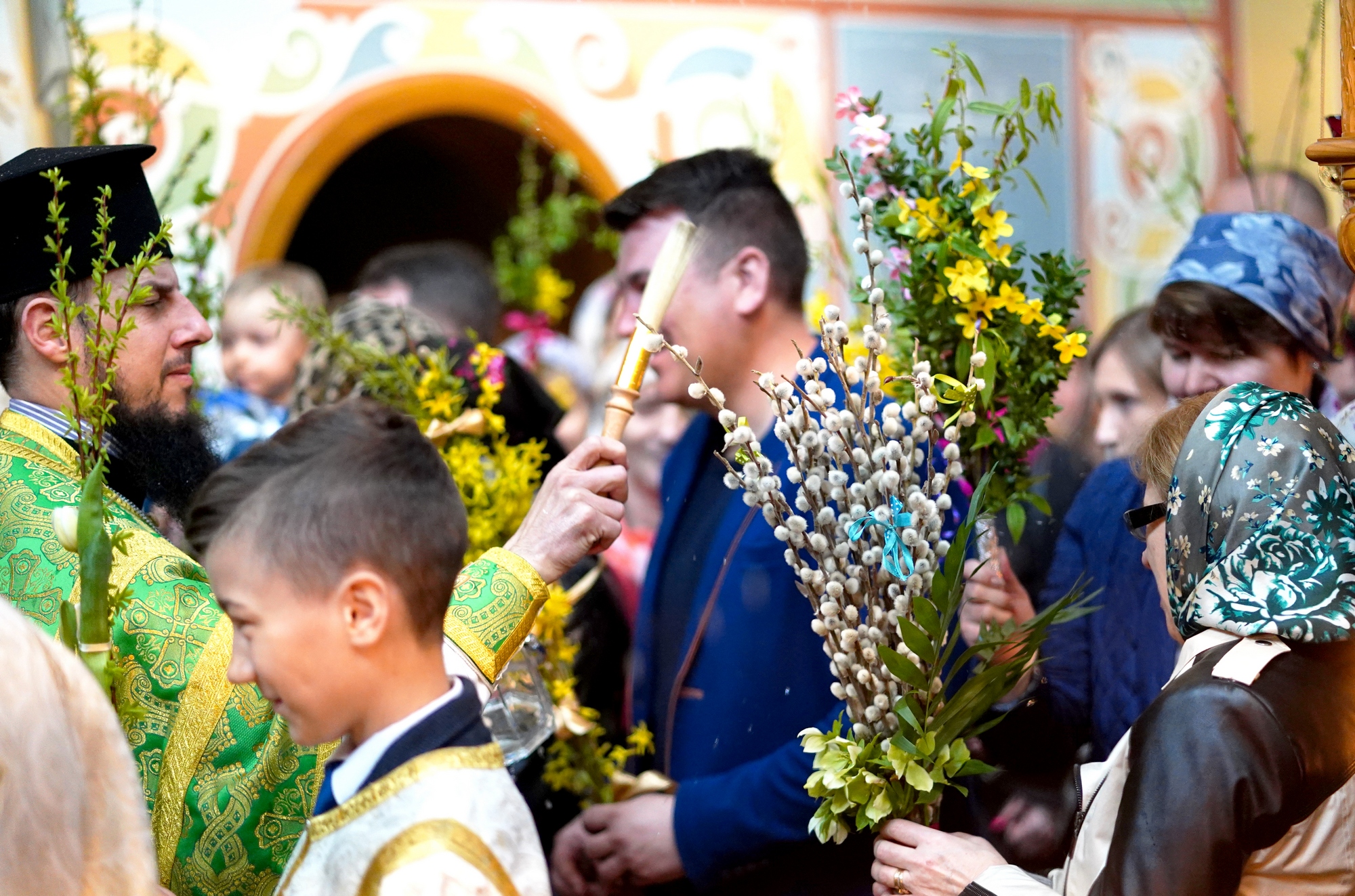 Palm Sunday in Zwierki Convent