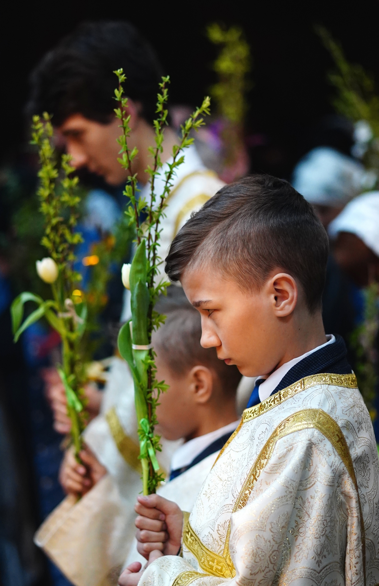 Palm Sunday in Zwierki Convent